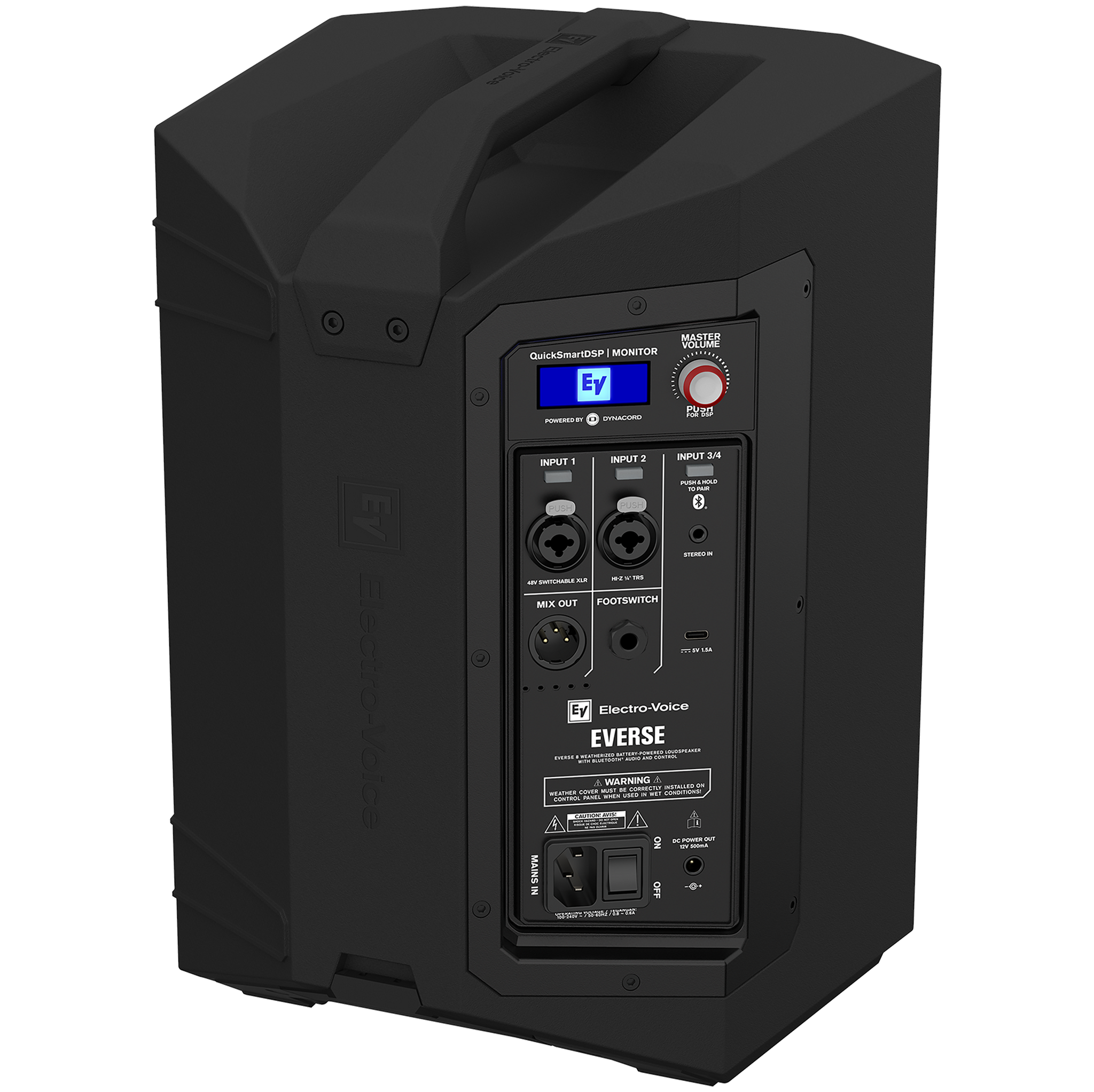 Electro-Voice EVERSE 8 tourPack with BYFP ipCase