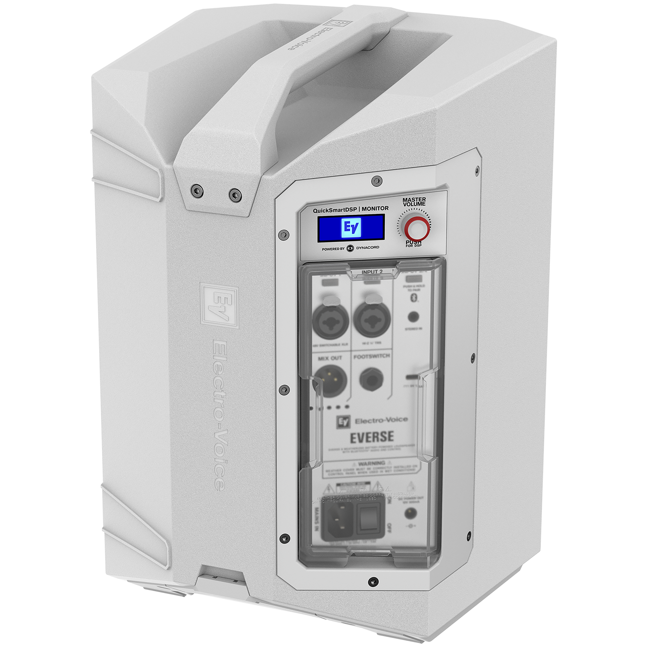Electro-Voice White EVERSE 8 tourPack with BYFP ipCase