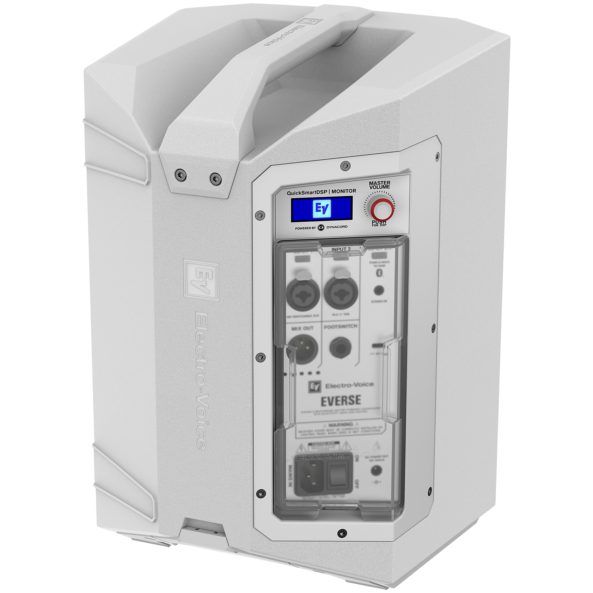 Electro-Voice White EVERSE 8 tourPack with BYFP ipCase