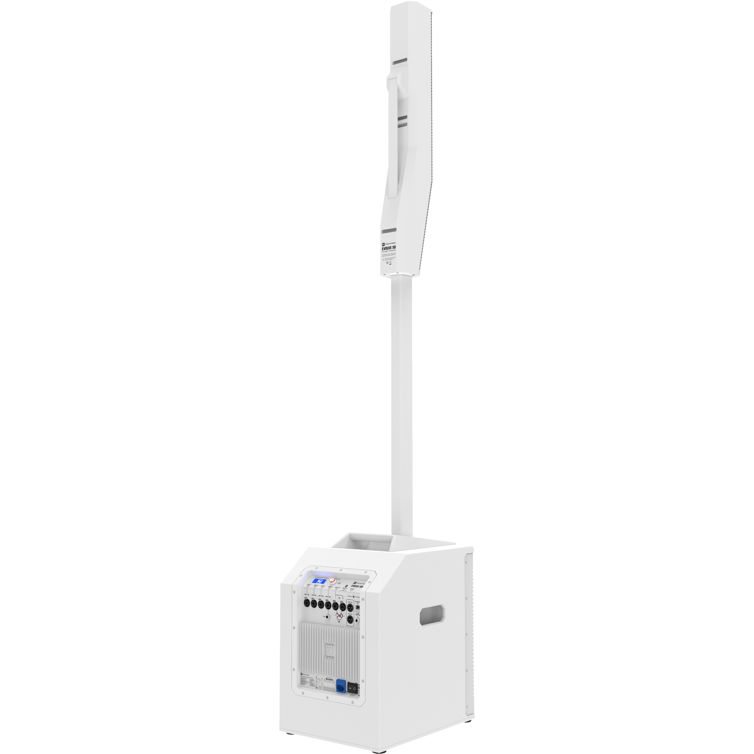 Electro-Voice White EVOLVE 50M Loudspeaker tourPack