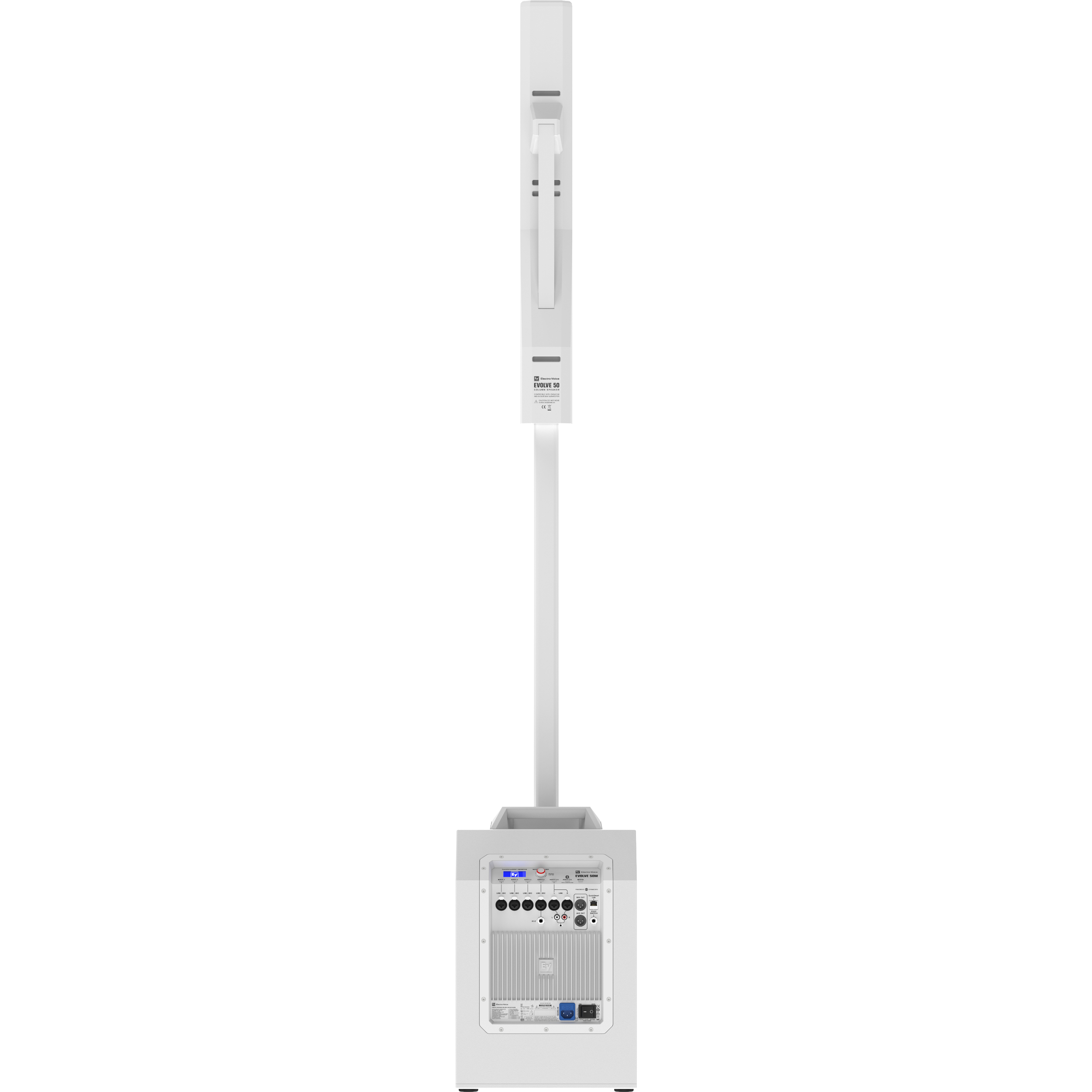 Electro-Voice White EVOLVE 50M Loudspeaker tourPack