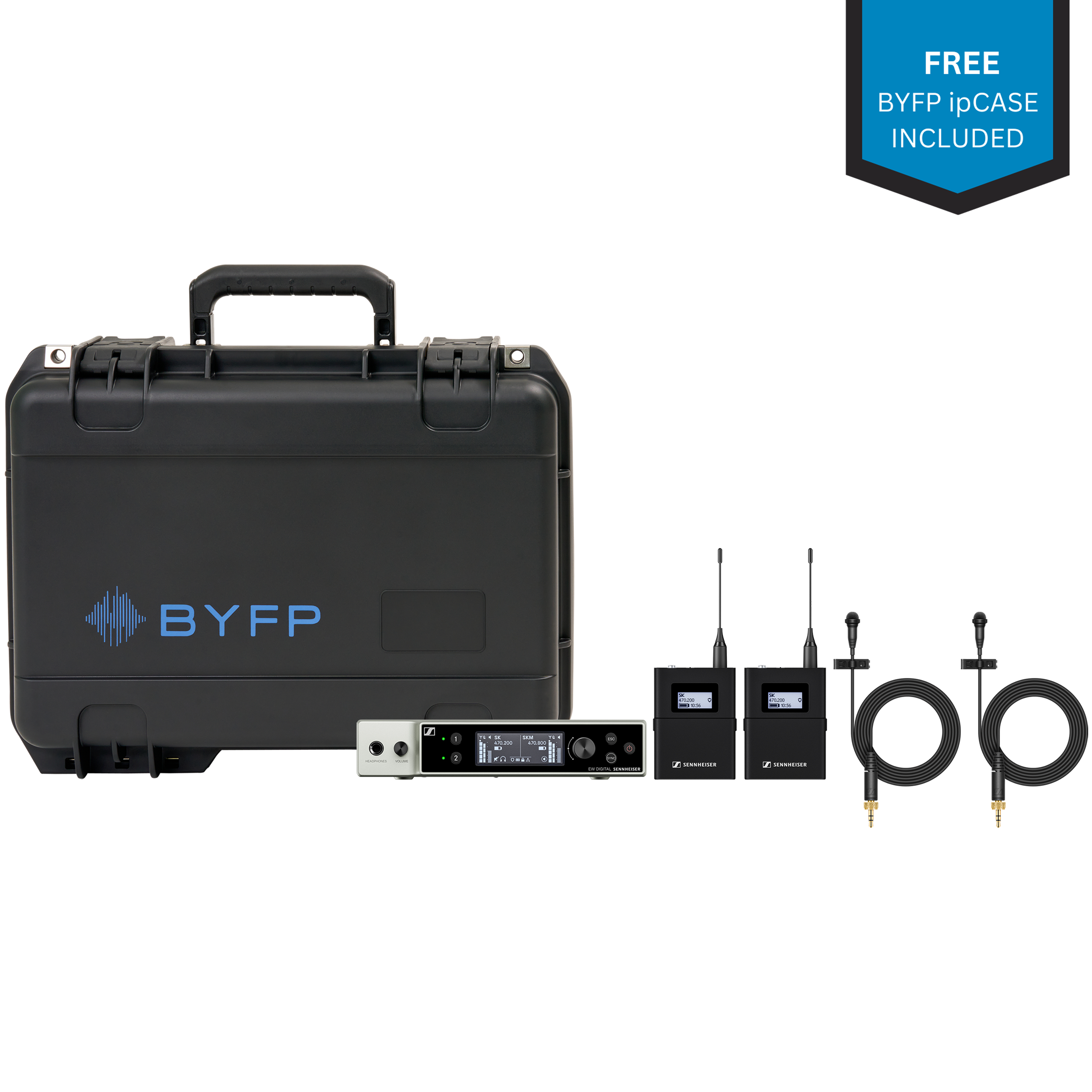 Sennheiser ew-DX Dual Lavalier Wireless Microphone System