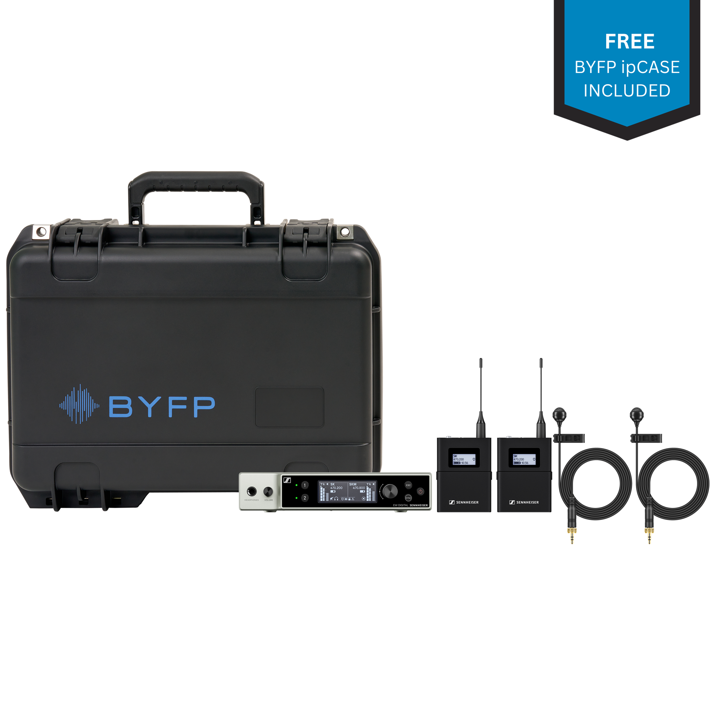 Sennheiser ew-DX Dual Lavalier Wireless Microphone System