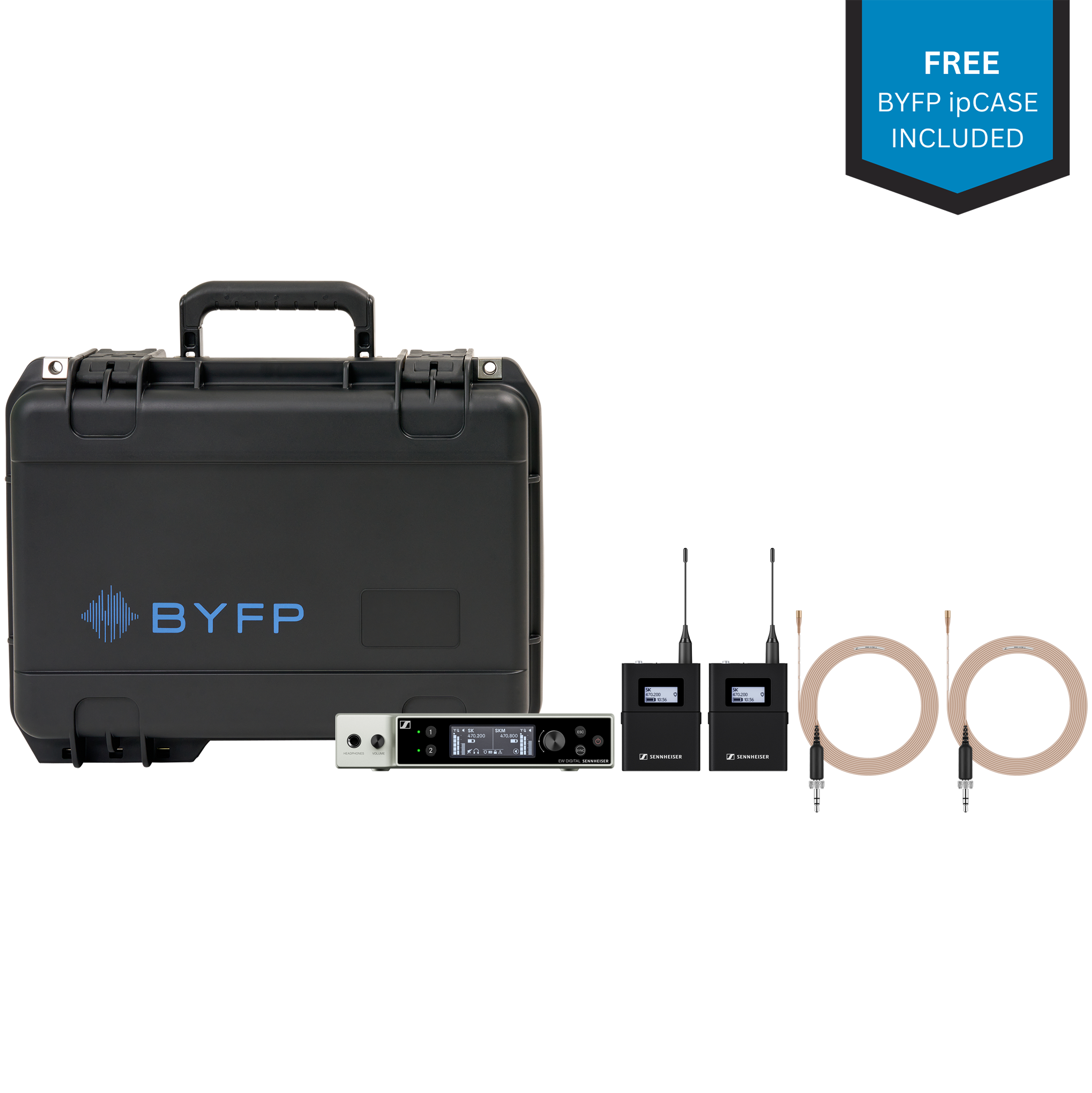 Sennheiser ew-DX Dual Lavalier Wireless Microphone System