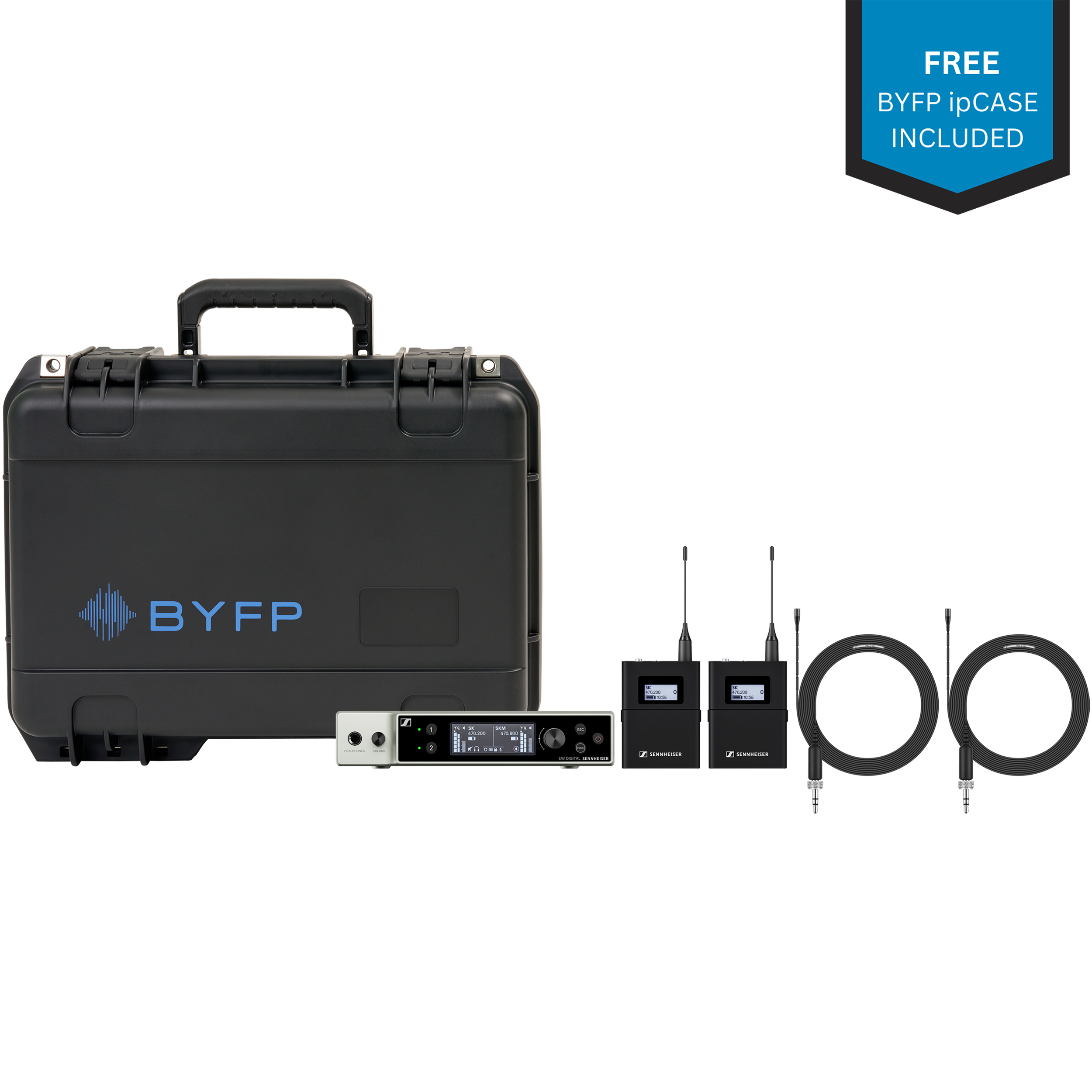 Sennheiser ew-DX Dual Lavalier Wireless Microphone System