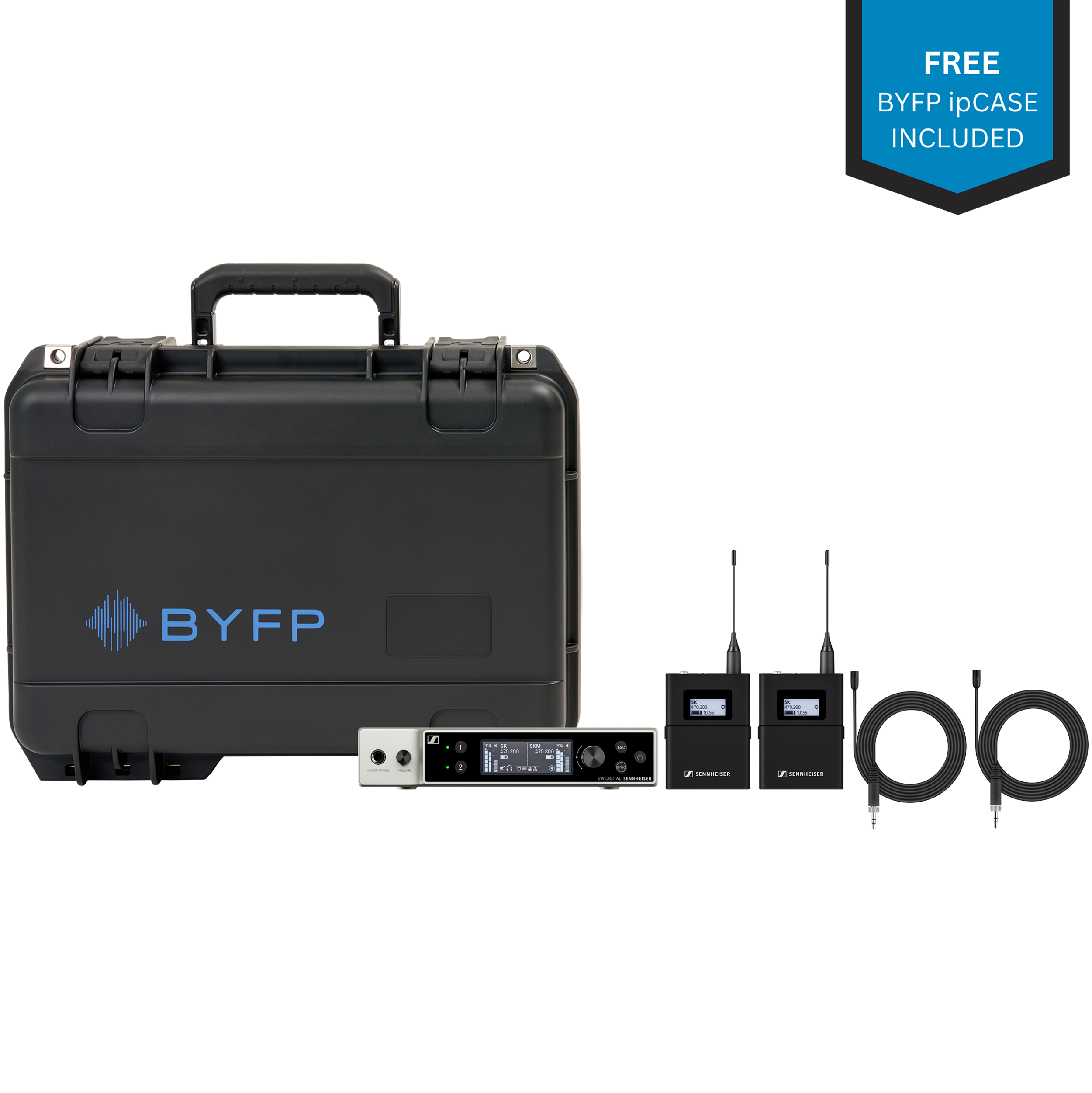 Sennheiser ew-DX Dual Lavalier Wireless Microphone System