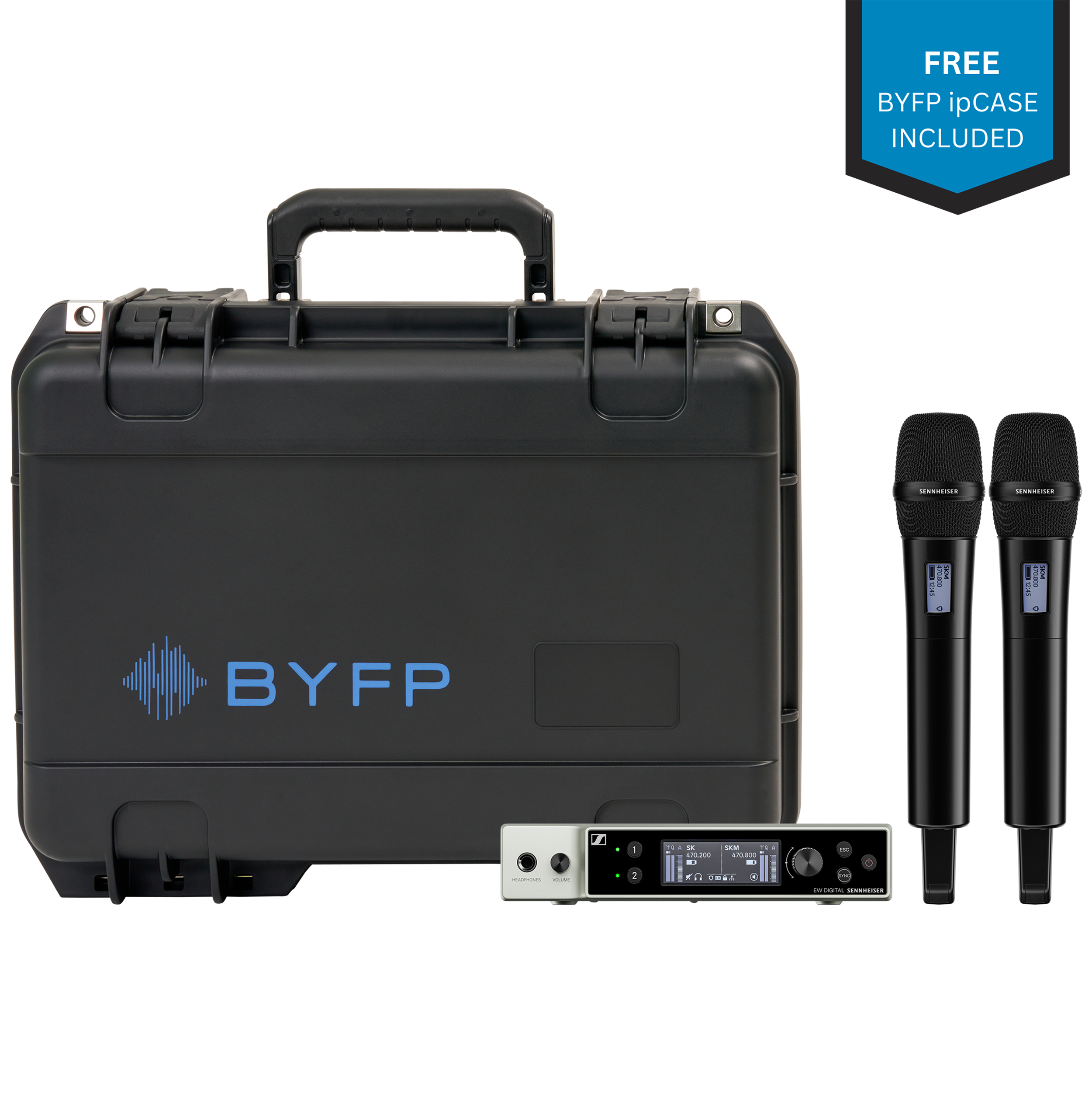 Sennheiser ew-DX Dual Handheld Wireless Microphone System