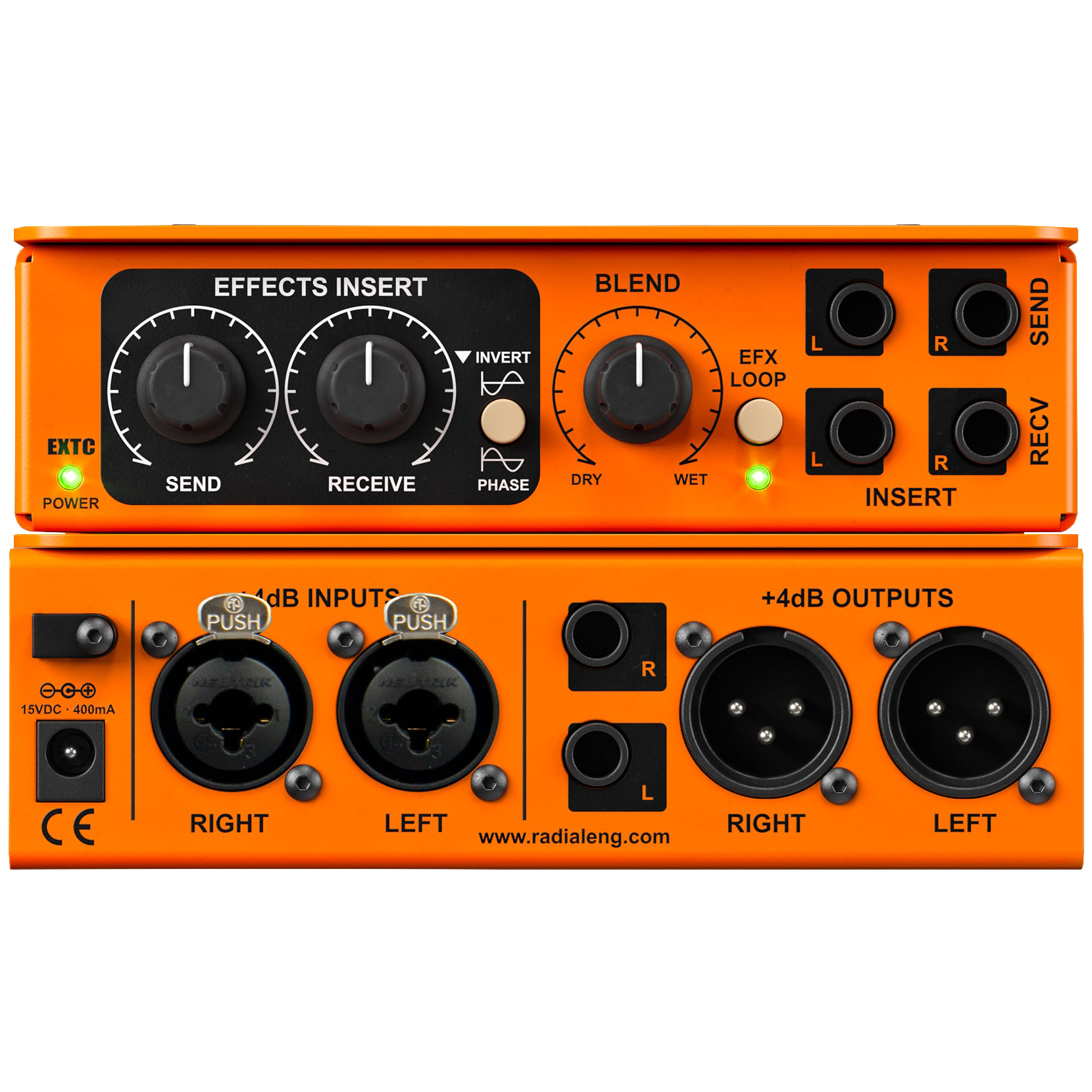 Radial EXTC-Stereo Guitar Effects Interface and Reamper
