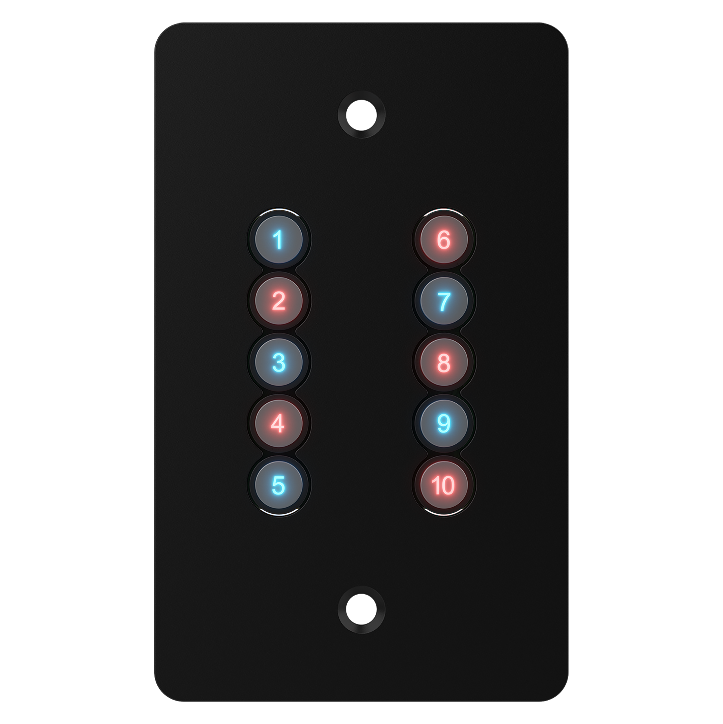 ChamSys GeNetix 10Scene Wall Plates (Dual Pack)