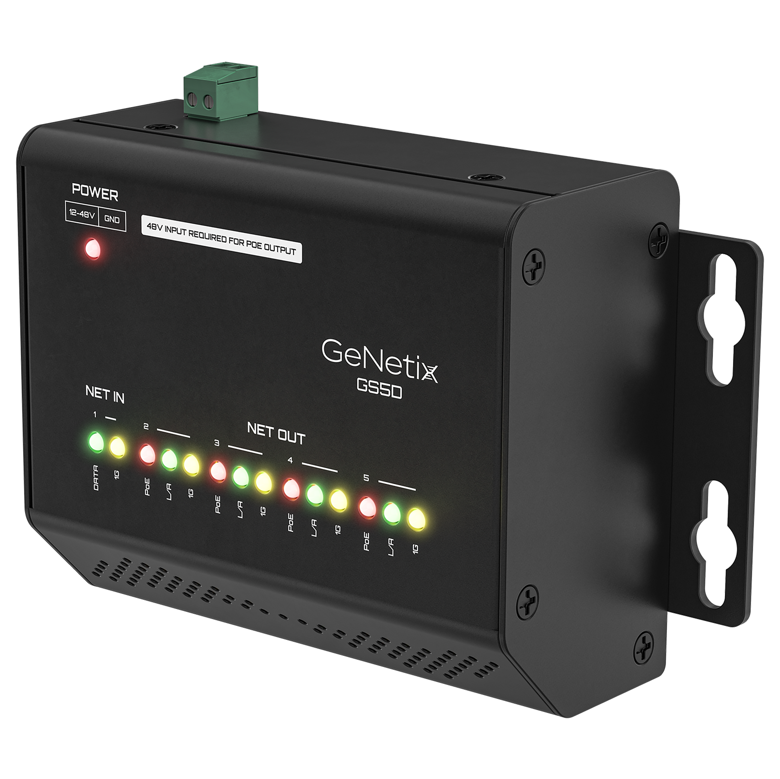 ChamSys GeNetix DIN 5 Port Network Switch