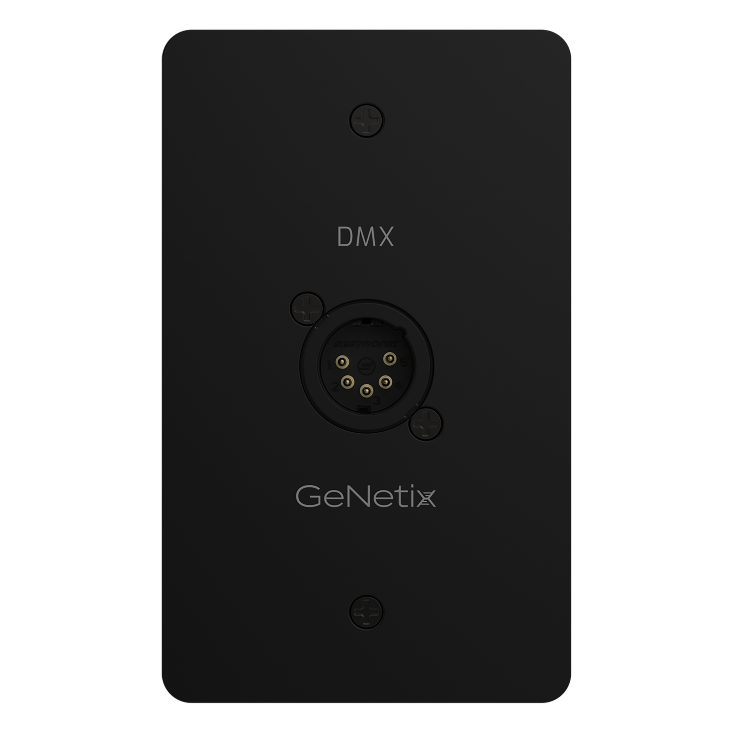 ChamSys GeNetix Wall Mount DMX Connector Single Port Male