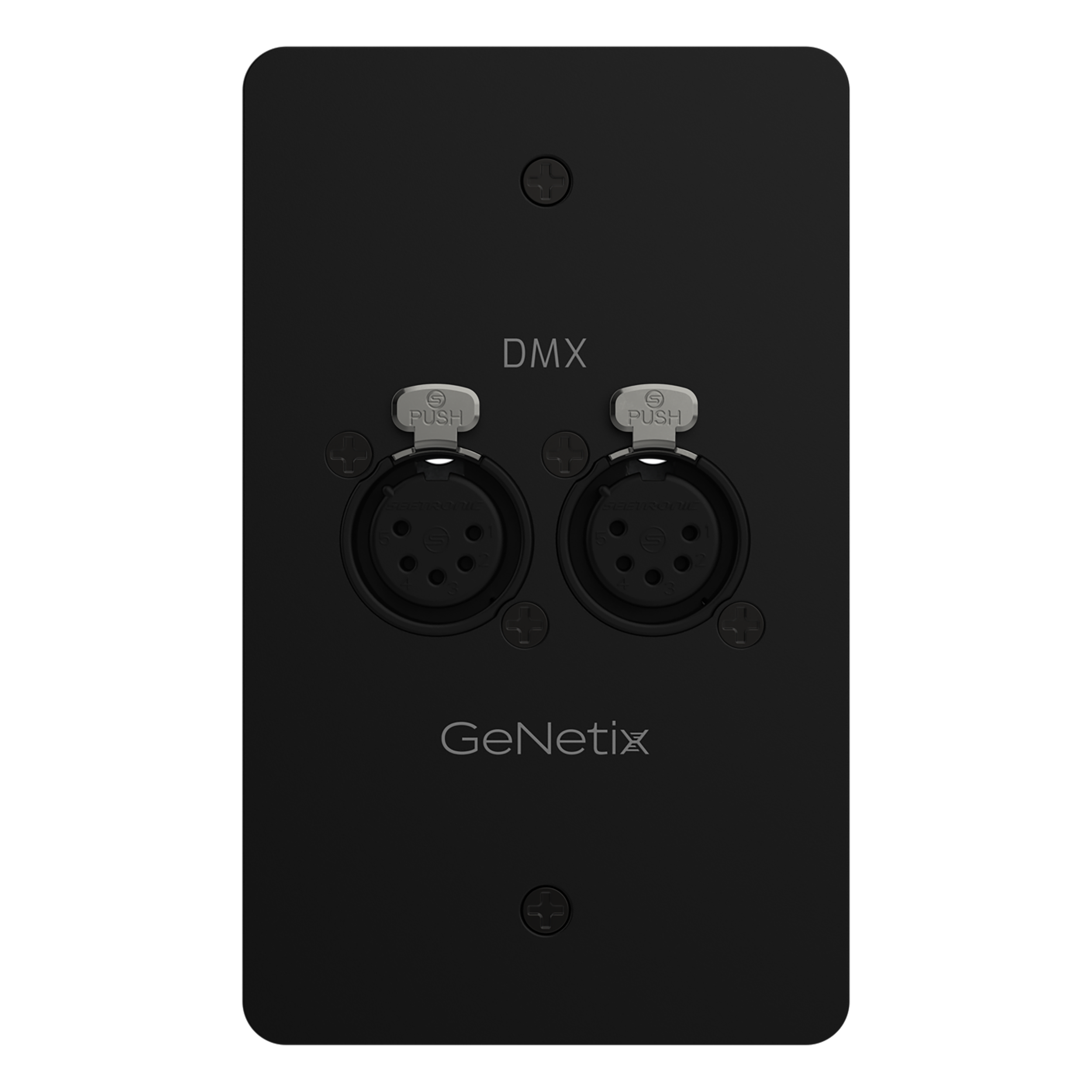 ChamSys GeNetix Wall Mount DMX Connector Dual Port Female