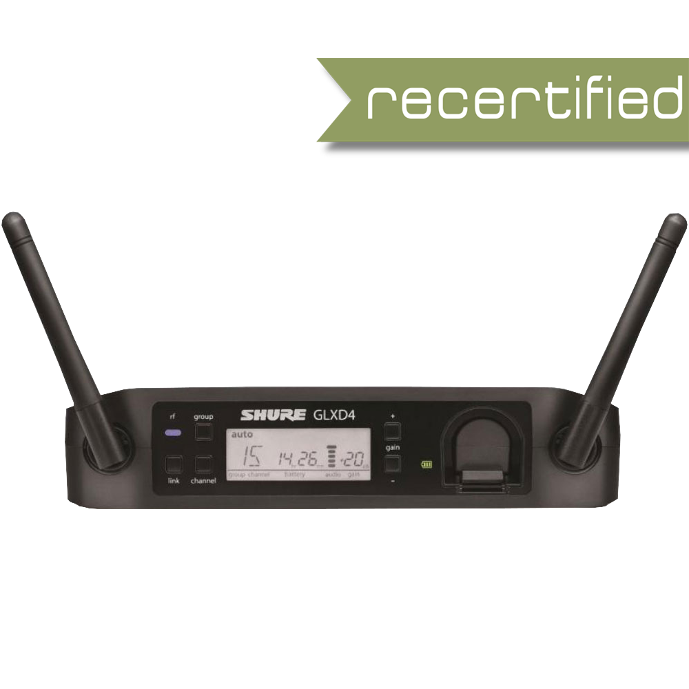 Shure GLXD4 Wireless Receiver