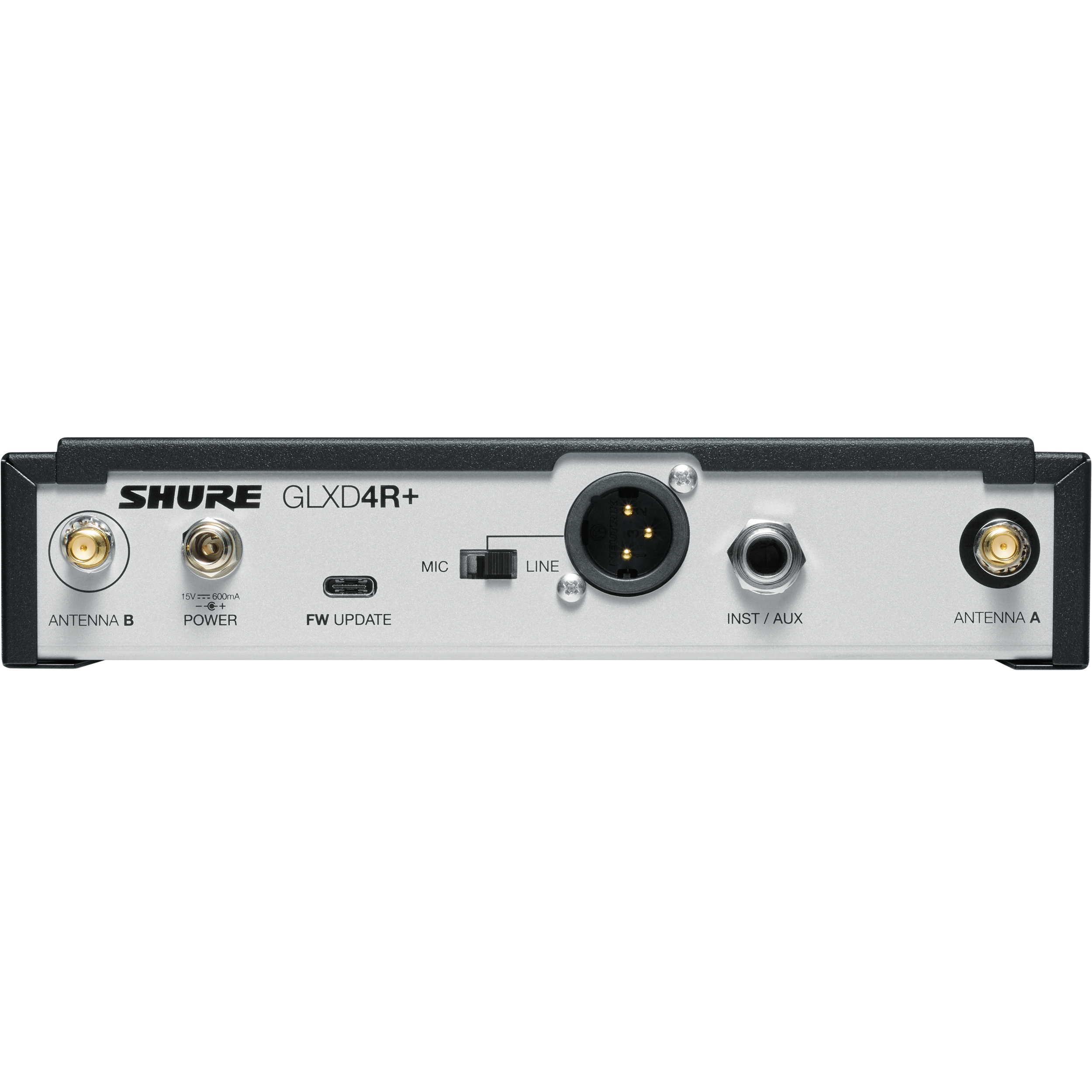 Shure GLXD4R+ Wireless Rack Receiver
