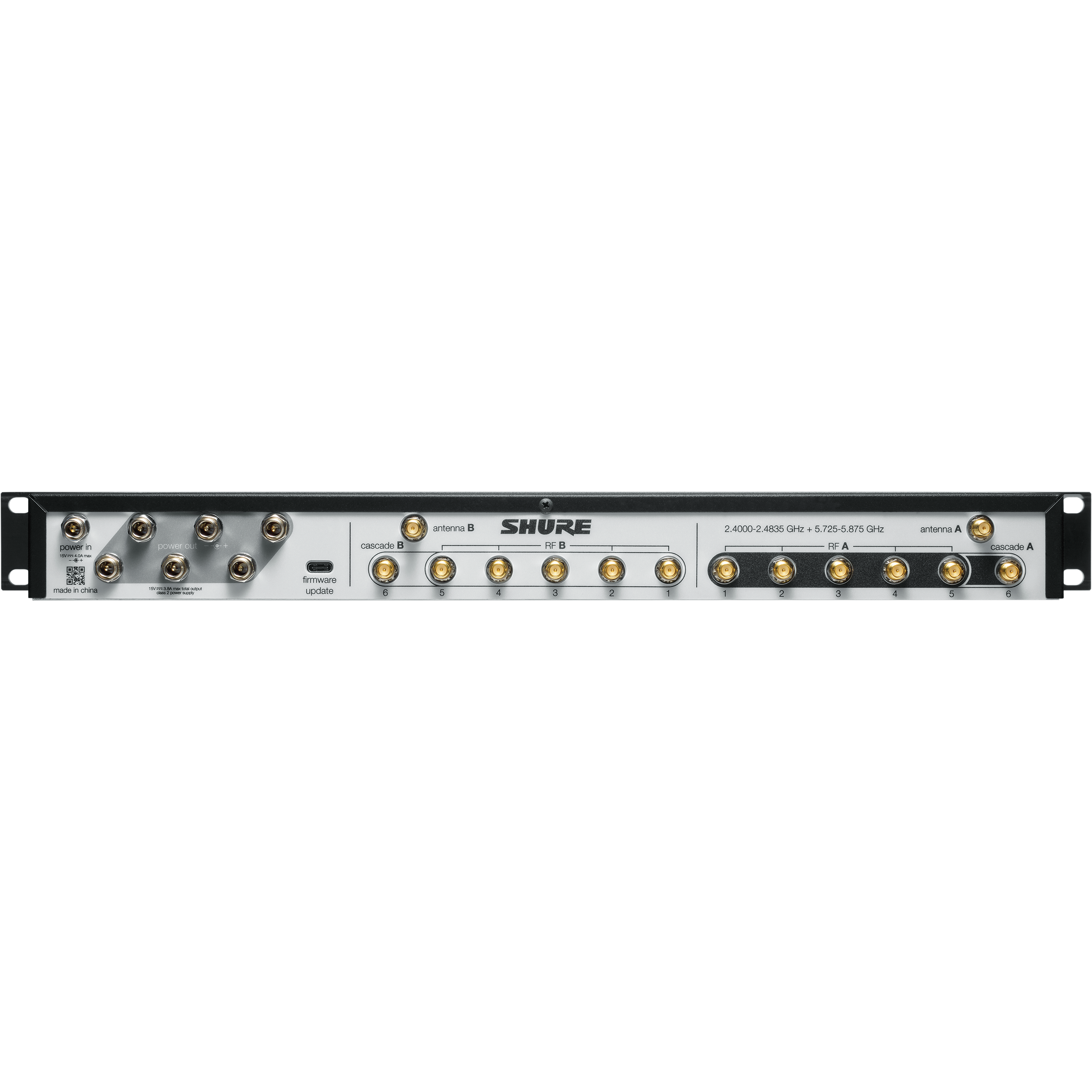 Shure GLXD+ Dual Band Frequency Manager