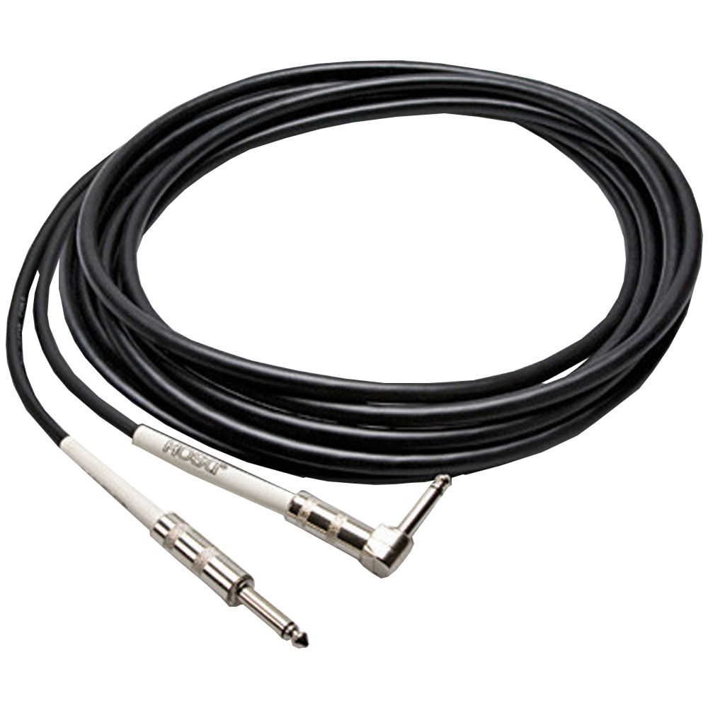 Hosa GTR-200R Straight to Right Angle Guitar Cable