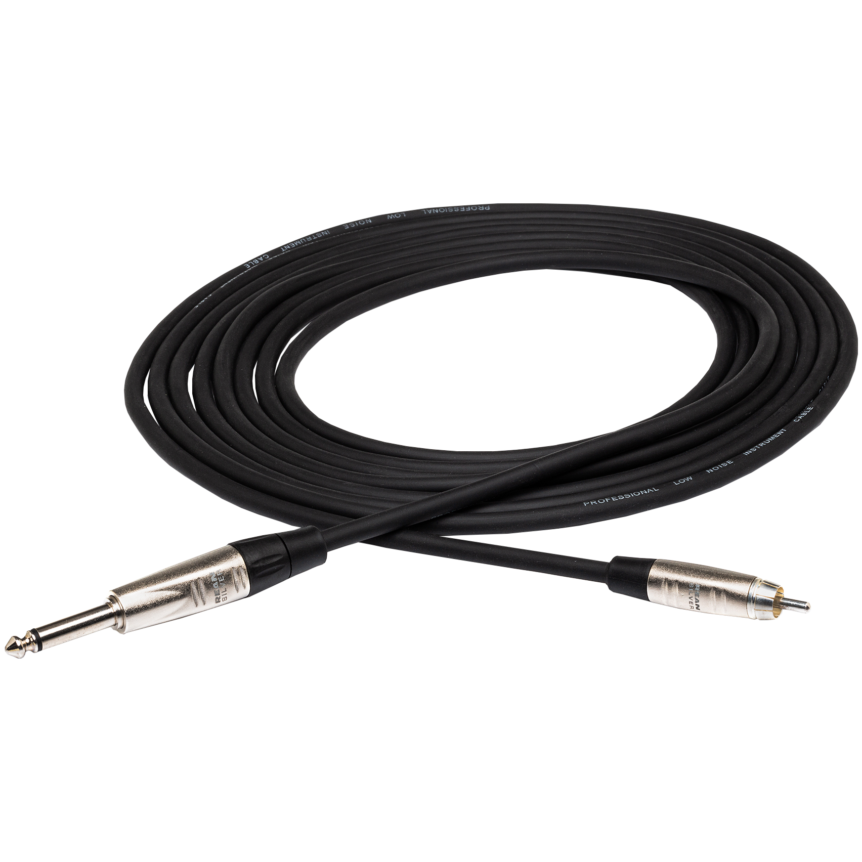 Hosa HPR Professional 1/4 TS to RCA Cable