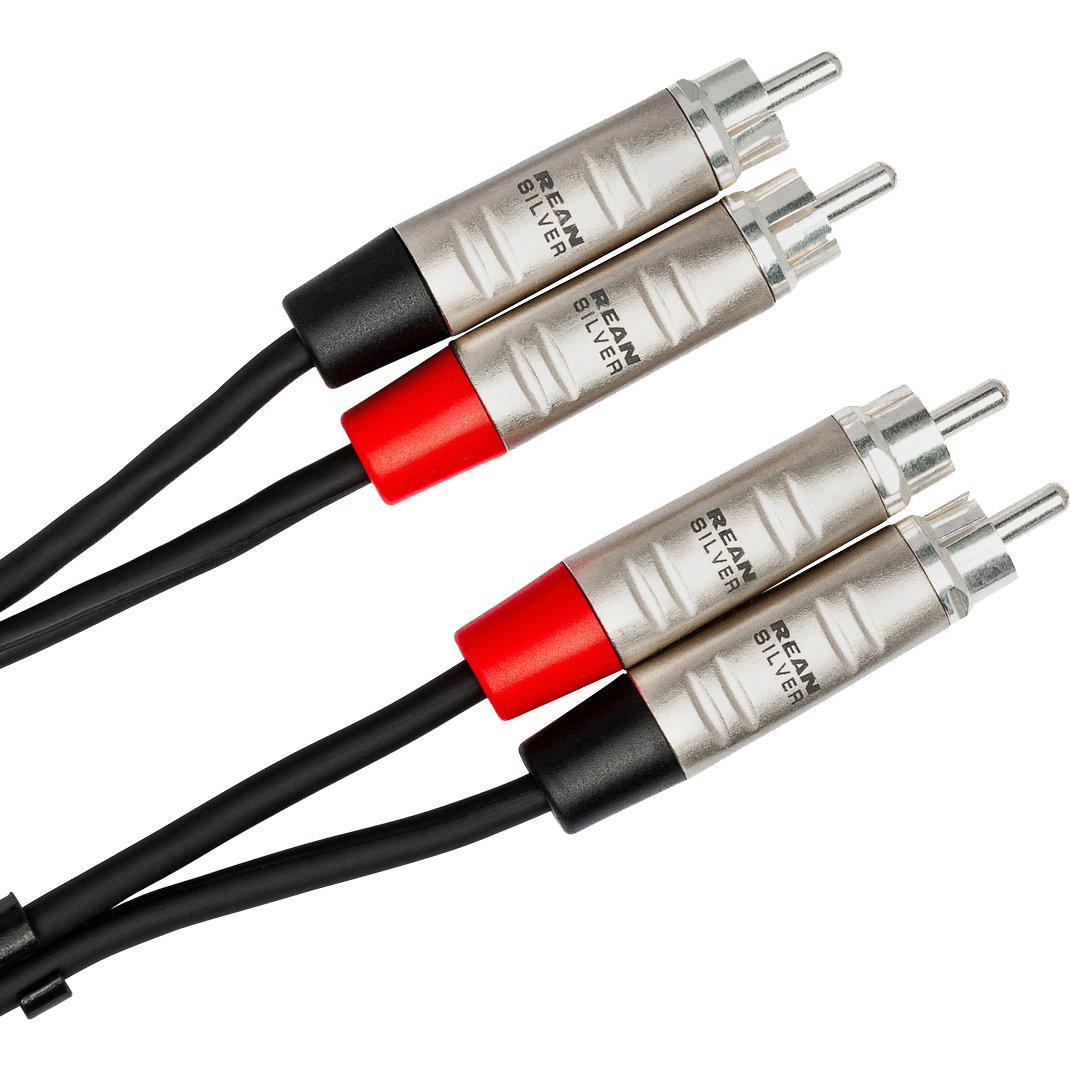 Hosa HRRX2 Professional Dual RCA Cable