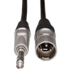 Hosa Pro 1/4" TRS to XLR Female Cable
