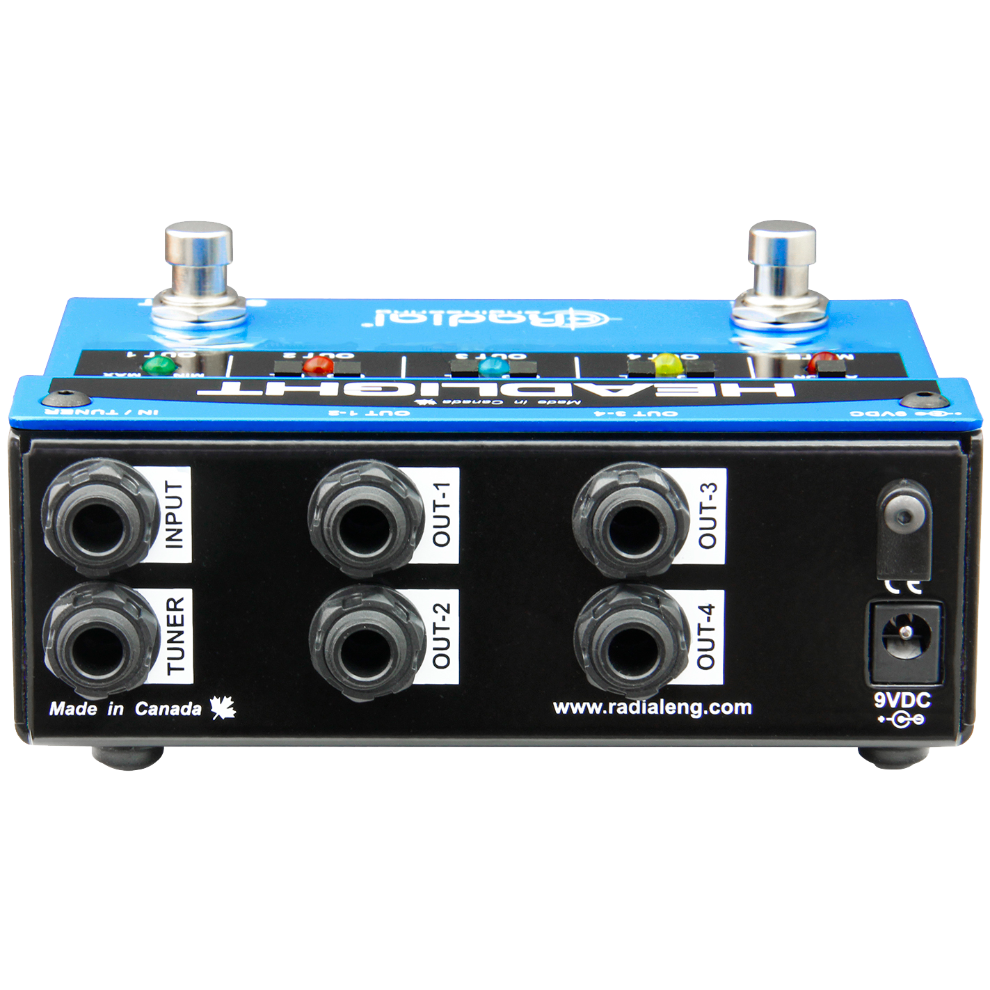 Radial Headlight Guitar Amp Selector