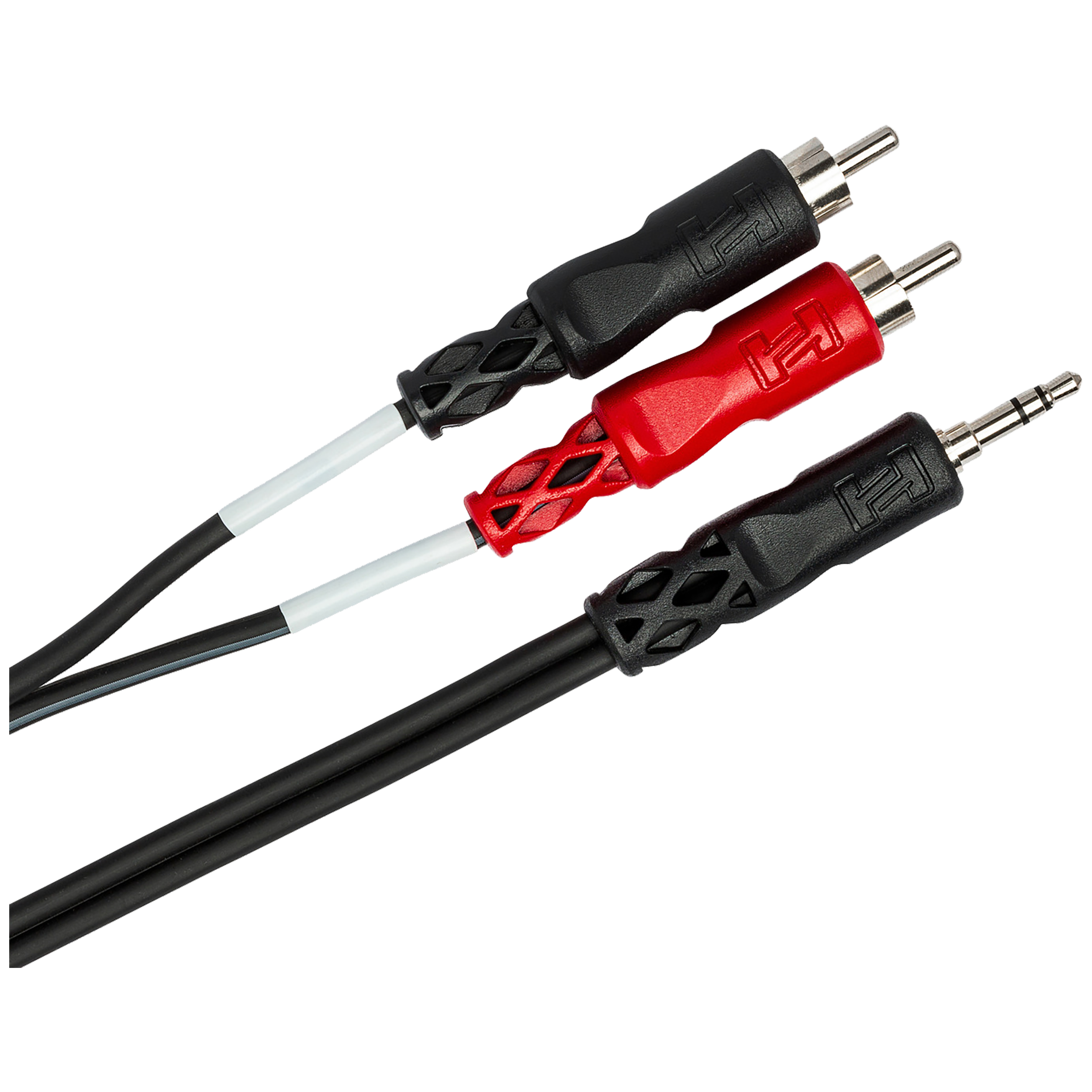 Hosa CMR 3.5mm (1/8) TRS to Dual RCA Breakout Cable