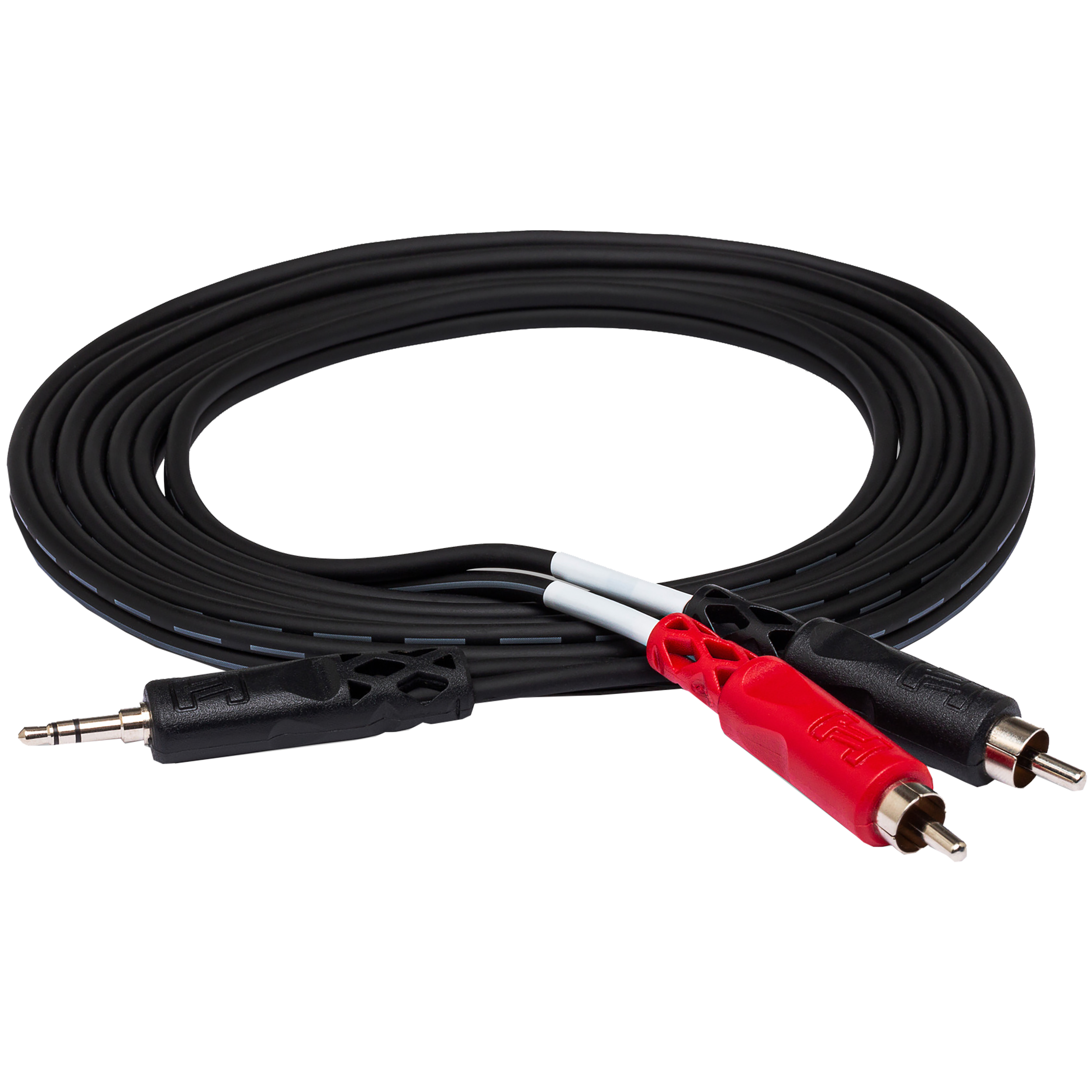 Hosa CMR 3.5mm (1/8) TRS to Dual RCA Breakout Cable