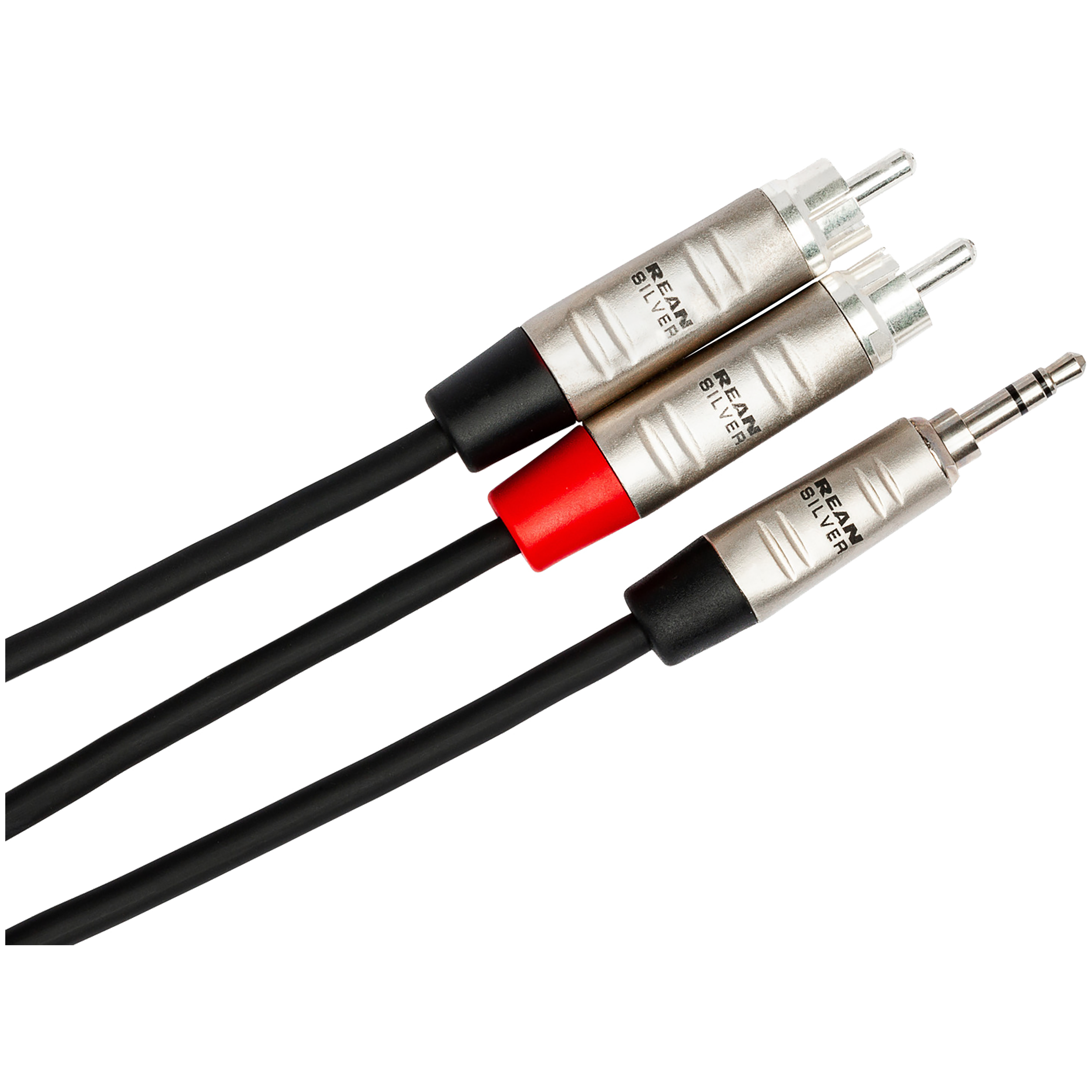 Hosa Pro 1/8 Stereo to Dual RCA Breakout Cables