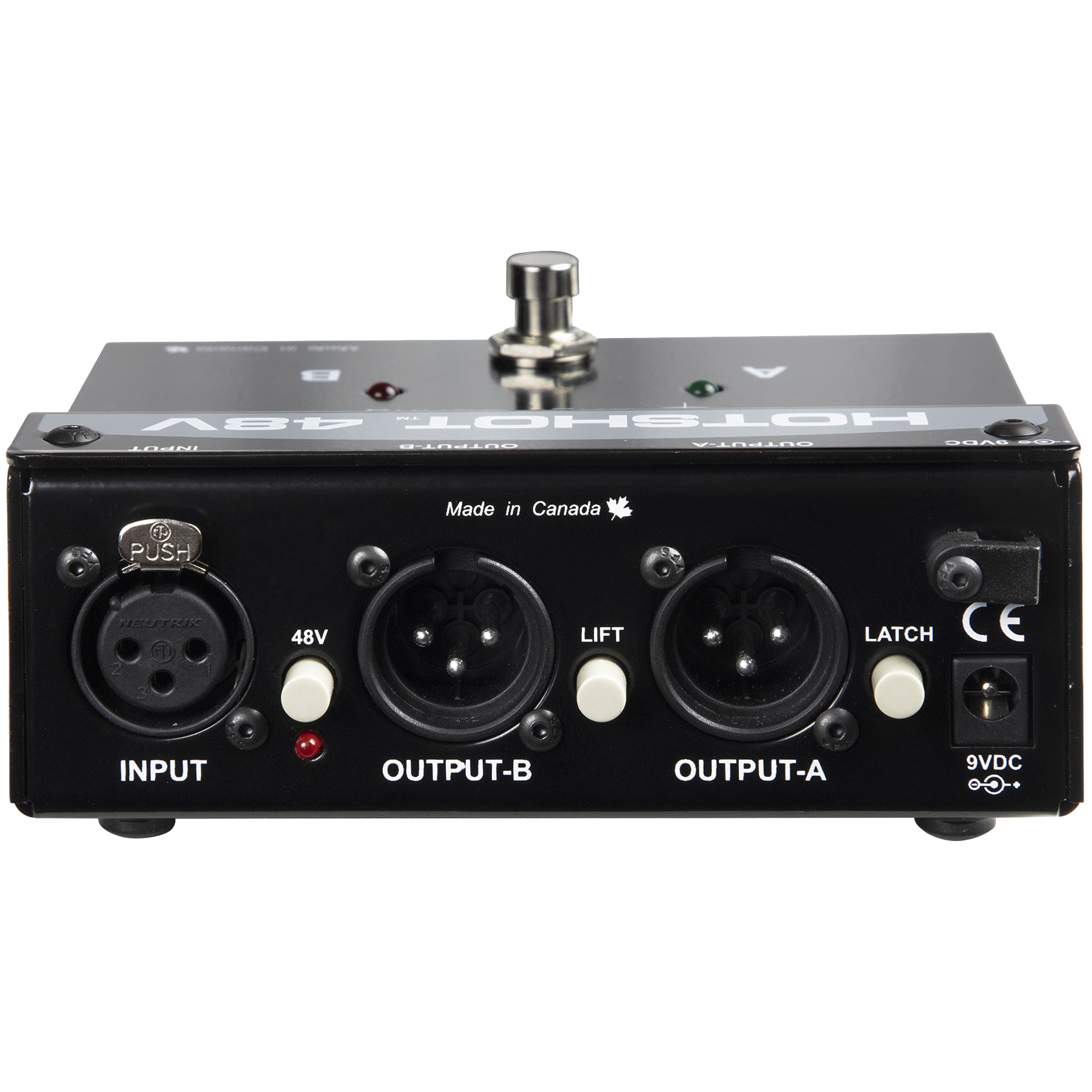 Radial HotShot 48V Condenser Microphone Switcher