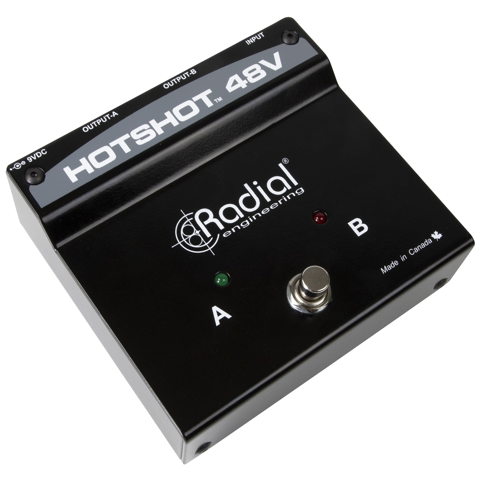 Radial HotShot 48V Condenser Microphone Switcher