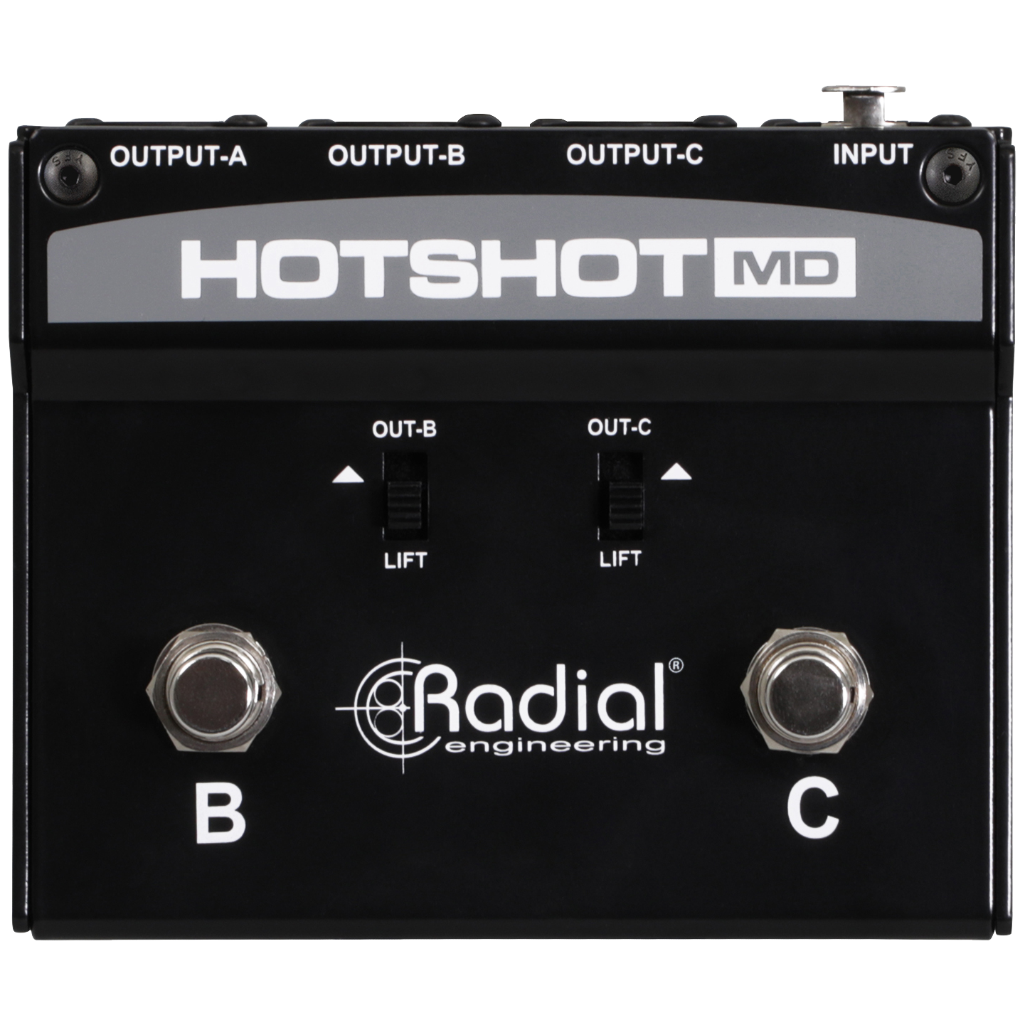Radial HotShot MD Multi-Output Dynamic Mic Switcher