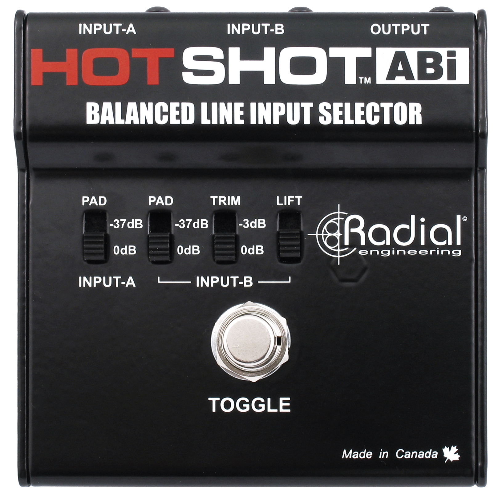 Radial HotShot ABi Balance Input Selector