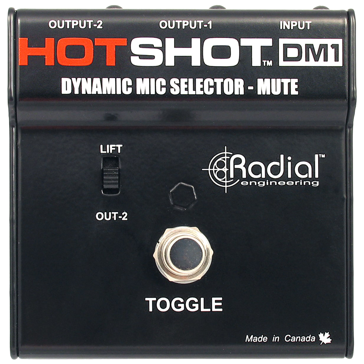 Radial HotShot DM-1 Microphone Switcher