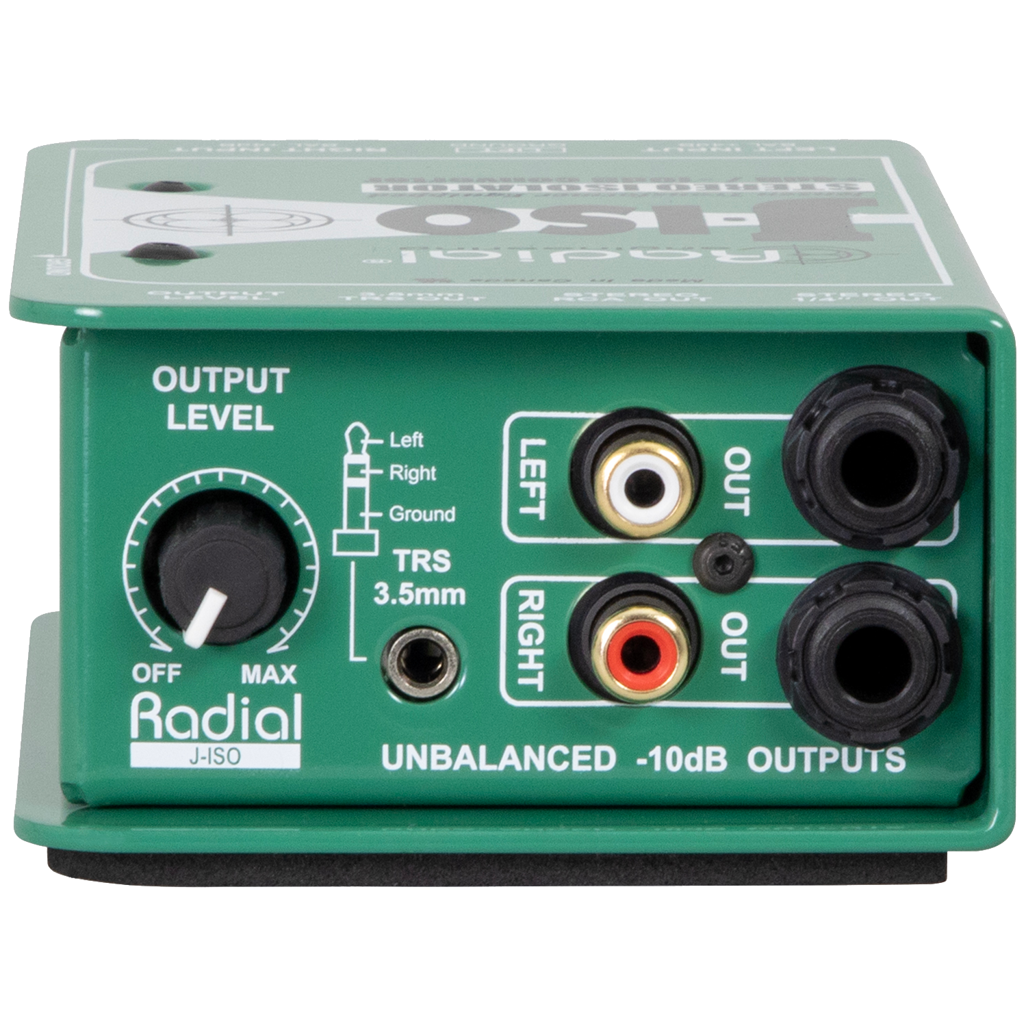 Radial J-Iso Stereo +4dB to -10dB Interface