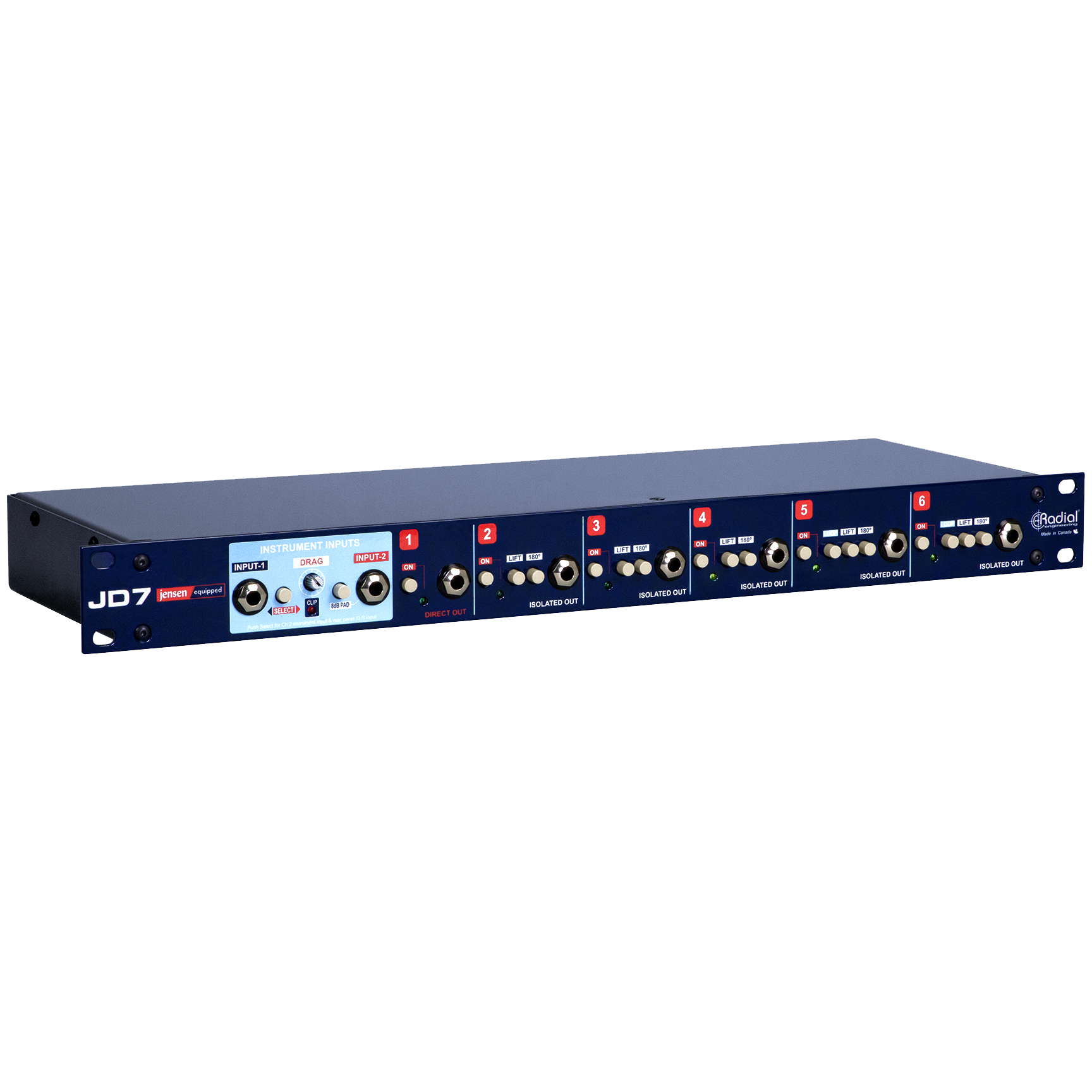 Radial JD7 Guitar Distributor and Splitter