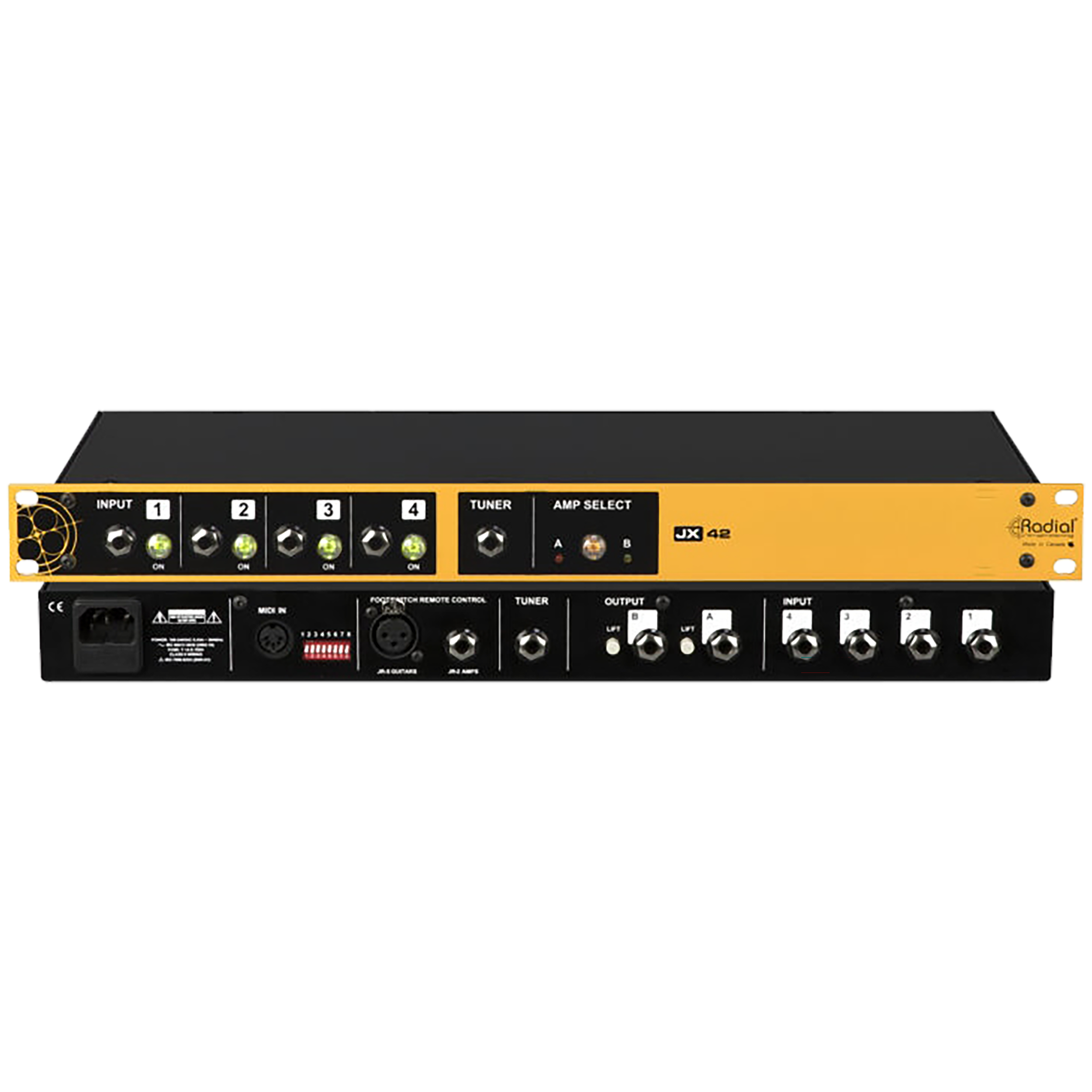 Radial JX42 V2 Guitar and Amp Switcher