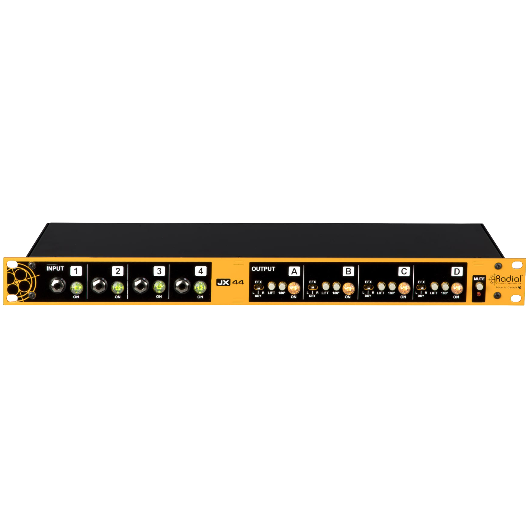 Radial JX44 V2 Concert Touring Guitar & Amp Signal Manager