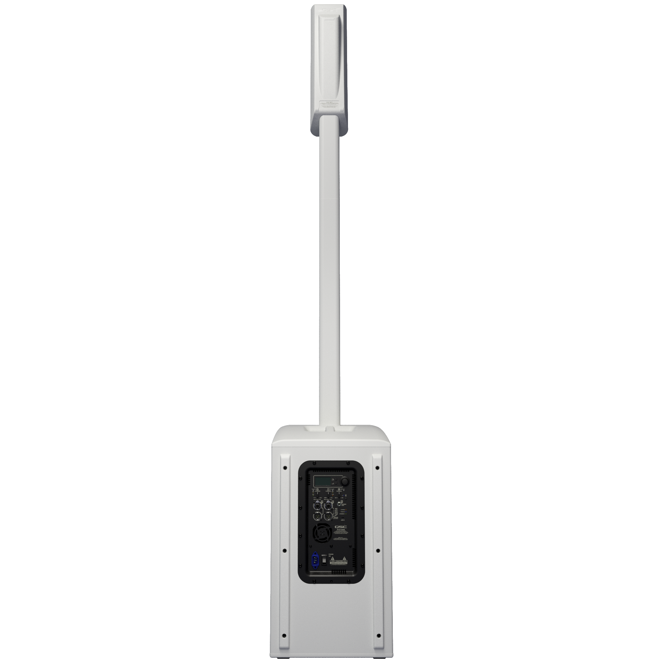 QSC White KC12 Column Speaker System