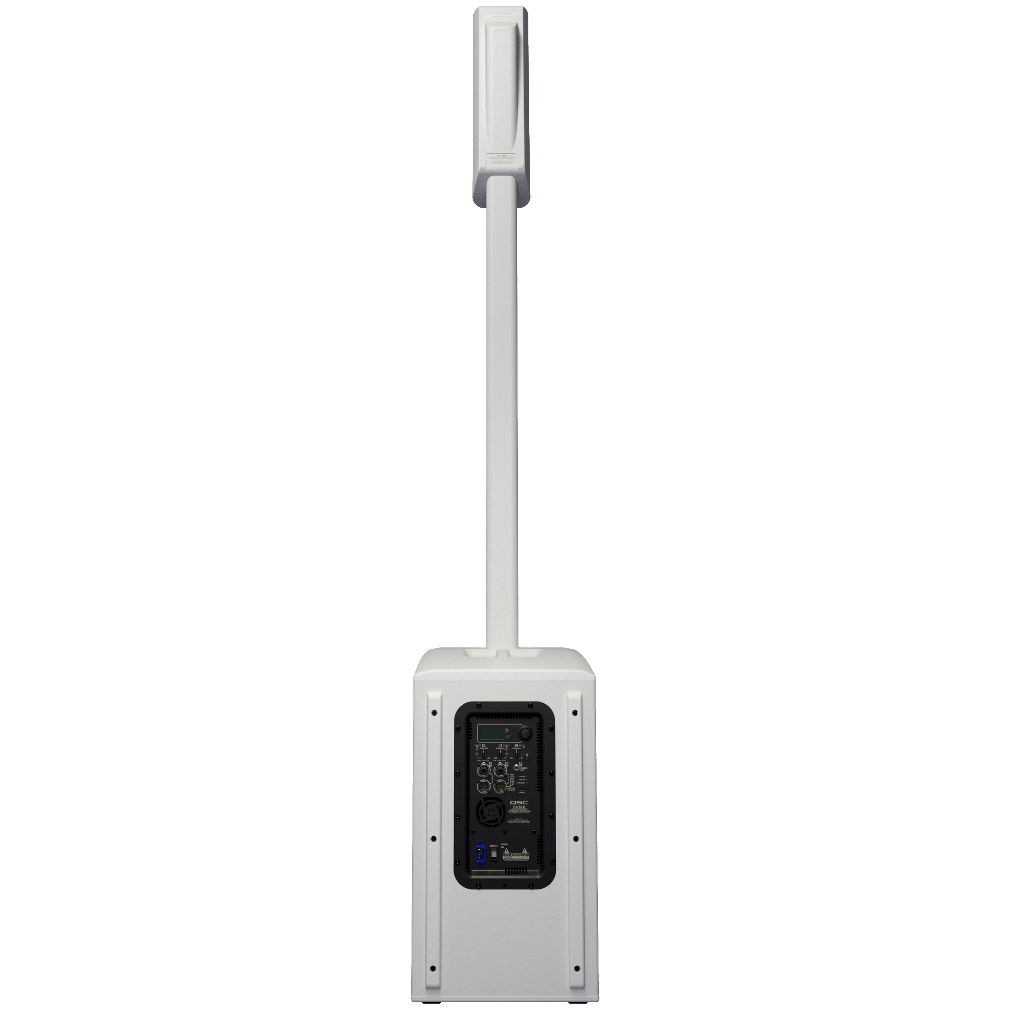 QSC White KC12 Column Speaker System
