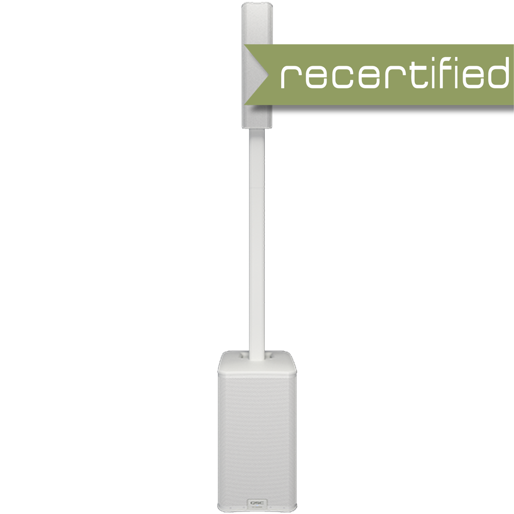 QSC White KC12 Column Speaker System