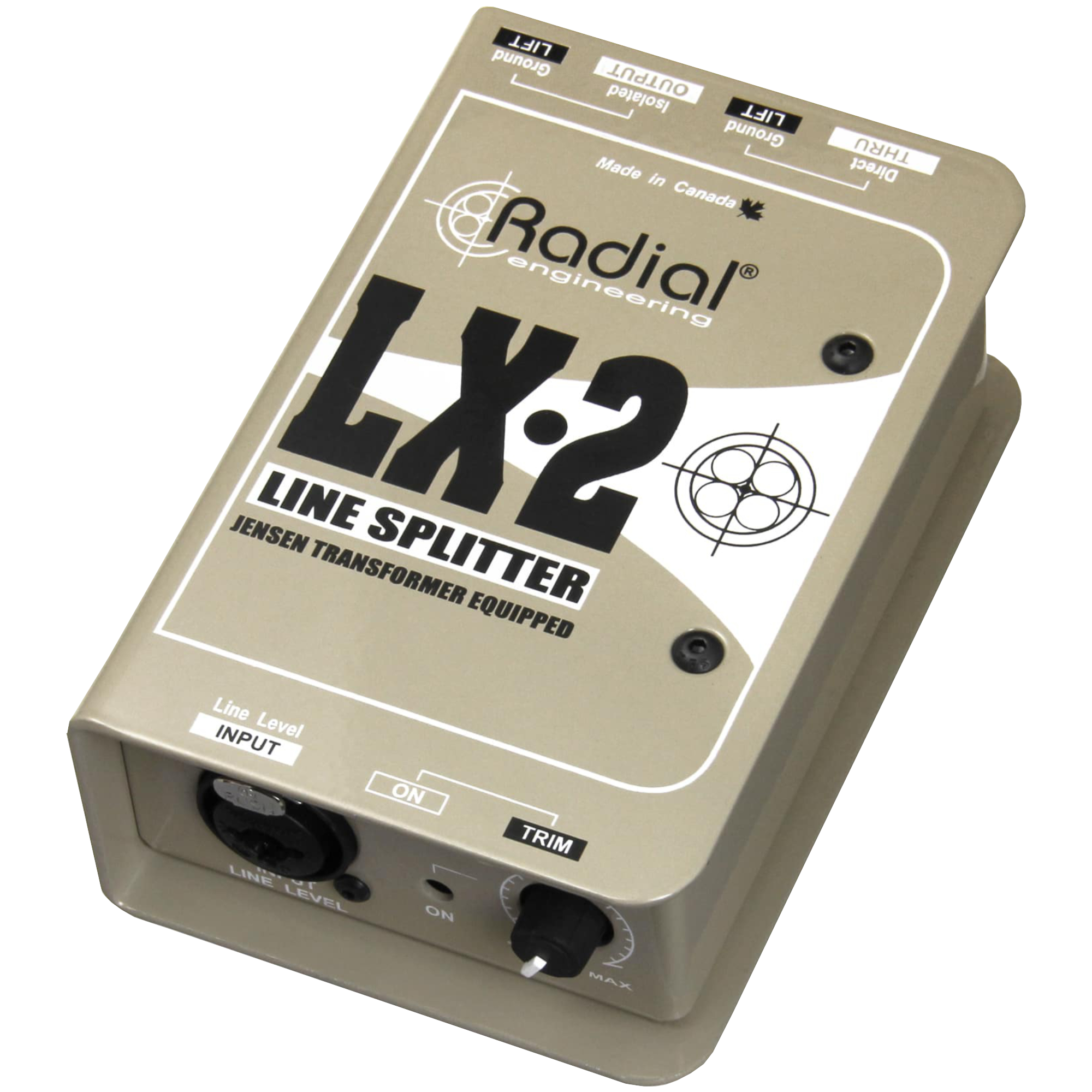 Radial LX-2 Line-Level Splitter & Attenuator