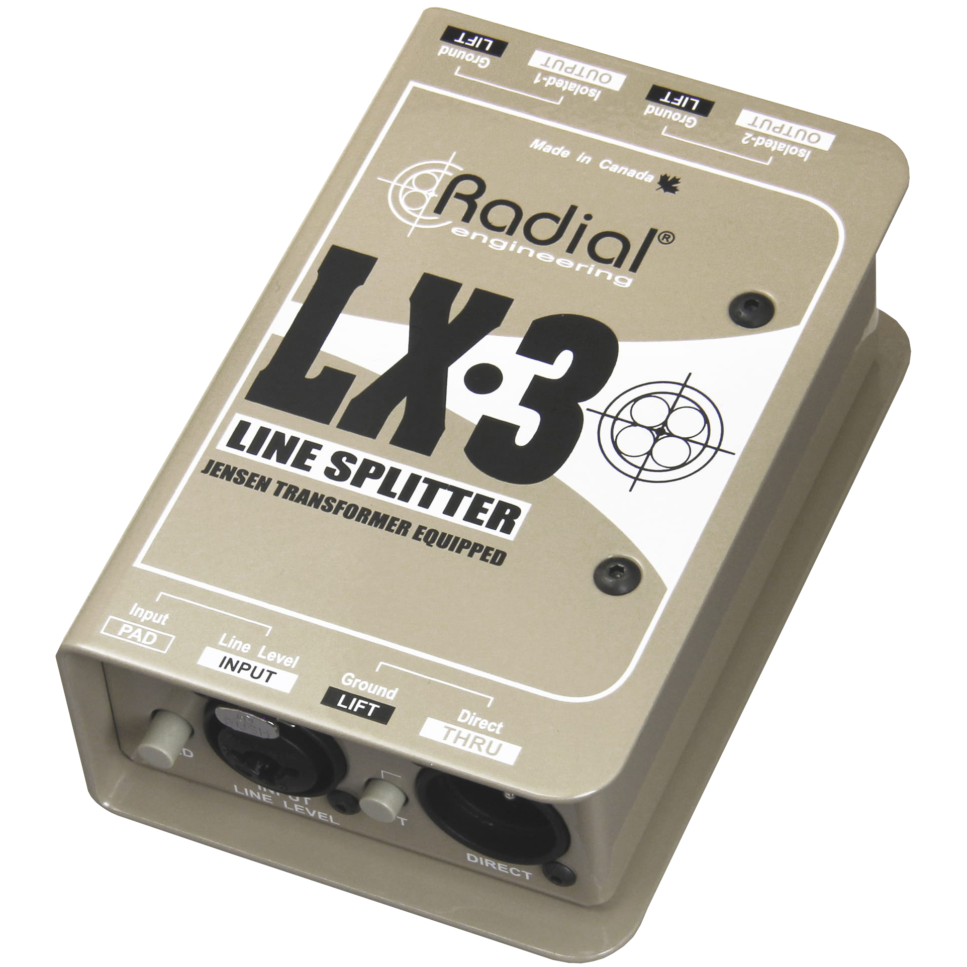 Radial LX-3 Line-Level Splitter