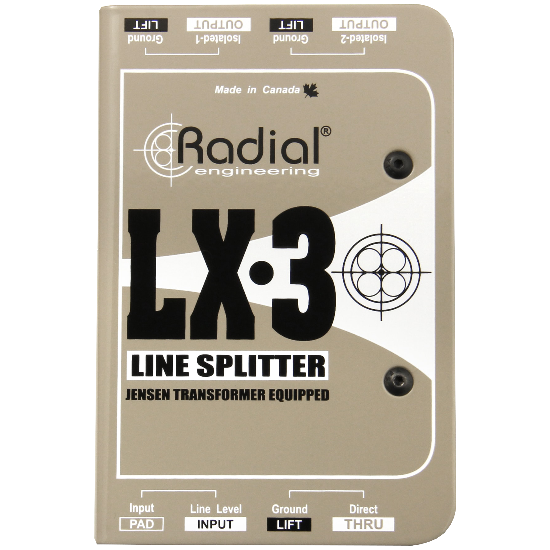 Radial LX-3 Line-Level Splitter