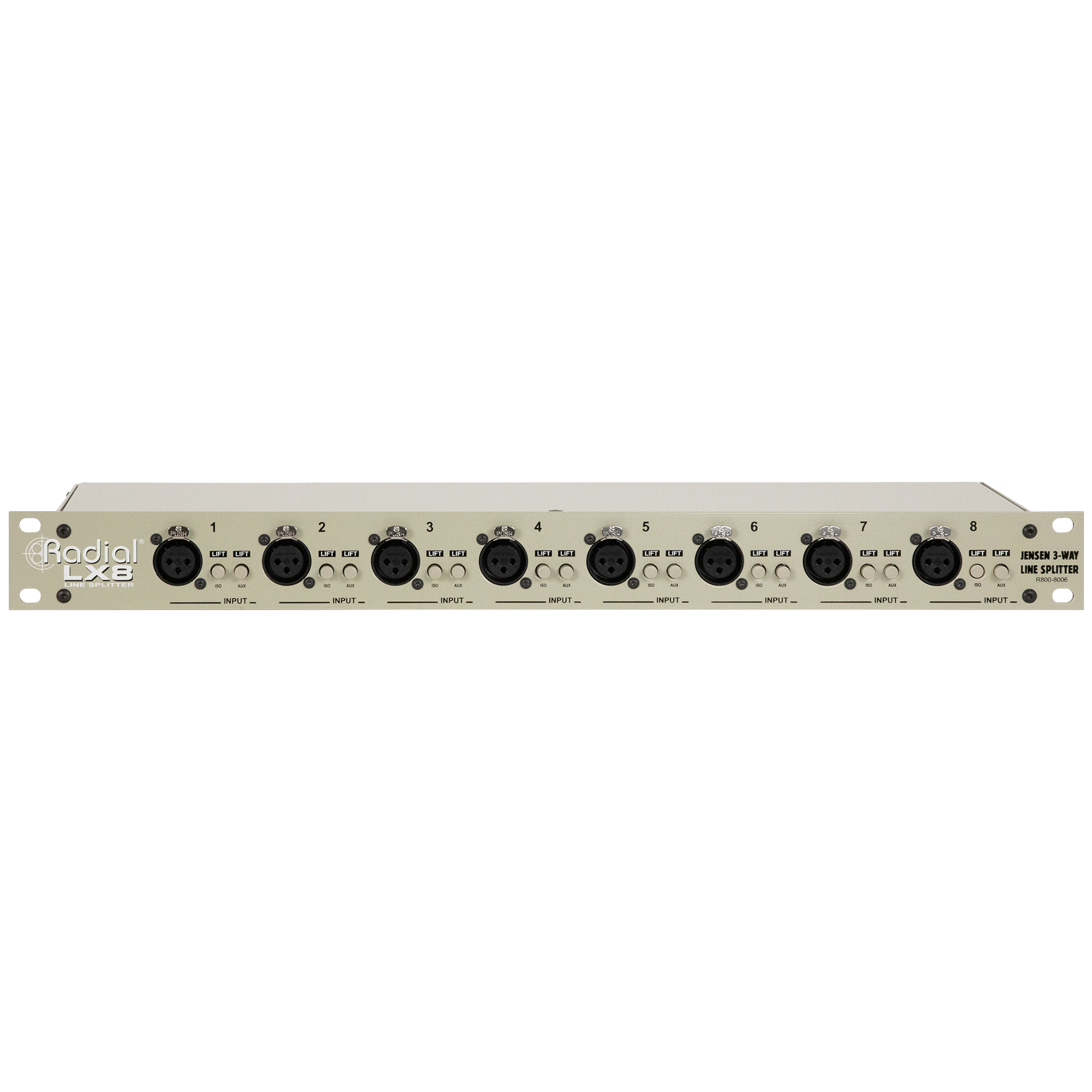 Radial LX 8-Channel Line-Level Splitter
