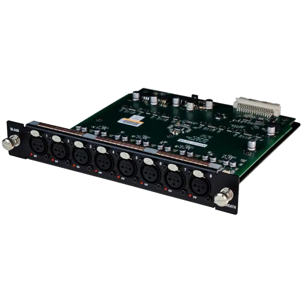 Allen & Heath 8 Ch Analog Input Module for DX32