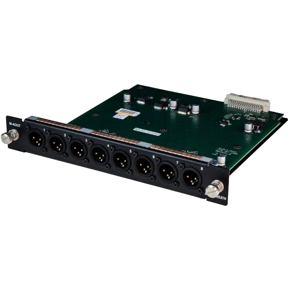 Allen & Heath 8 Ch Analog Output Module for DX32