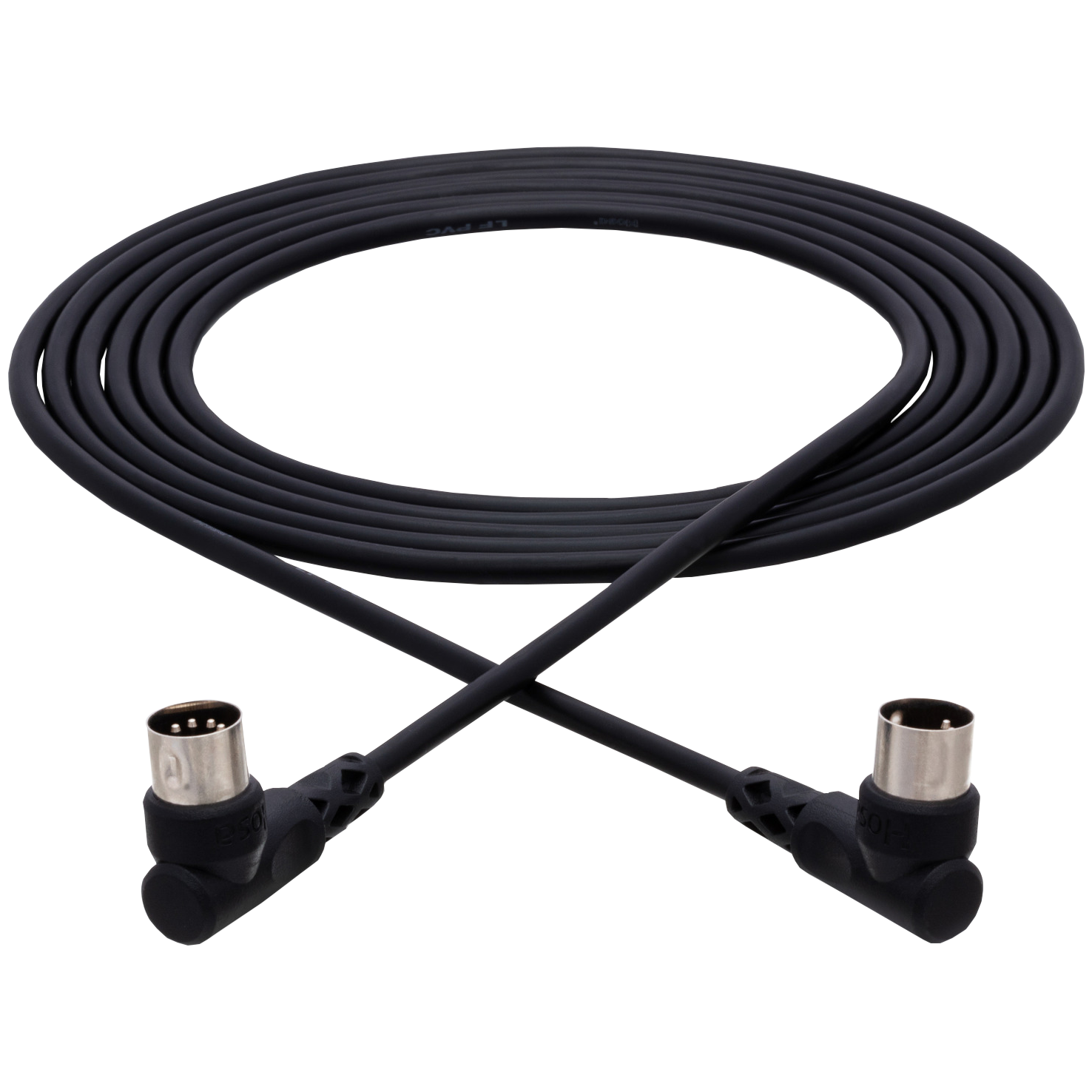 Hosa MID-300RR Right Angle MIDI Cable