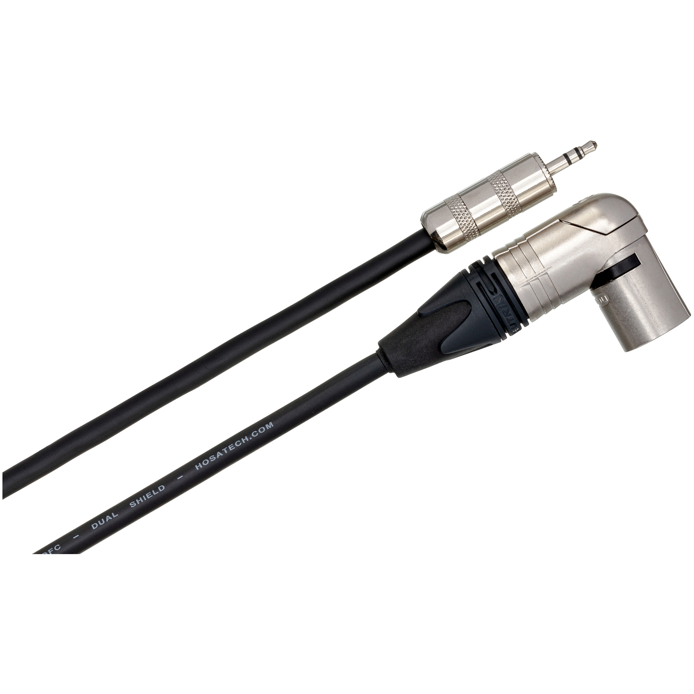 Hosa MMX 1/8 TRS to Right Angle XLR Male Microphone Cable