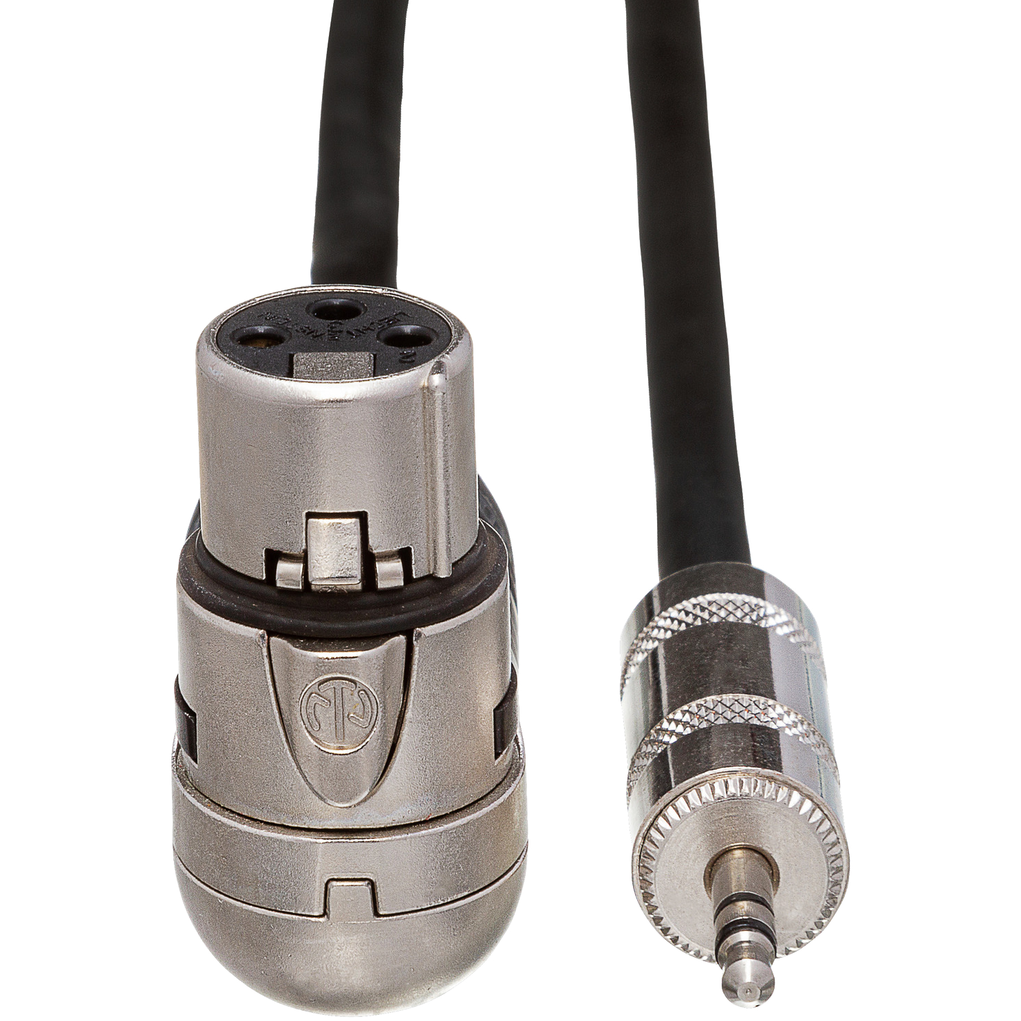 Hosa MXM Right Angle XLR Female to 1/8 TRS Microphone Cable