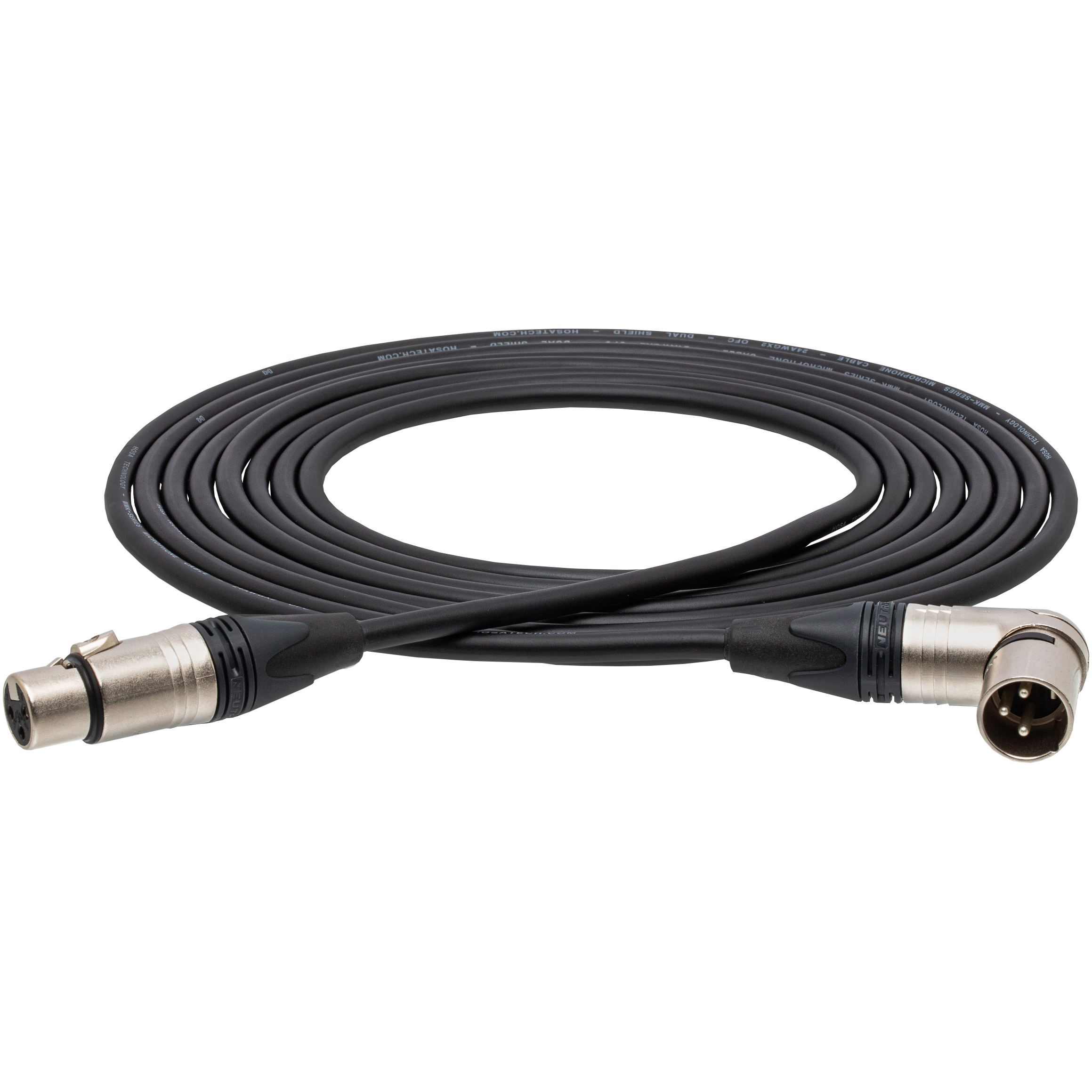 Hosa MXX XLR Female to Right Angle Male Microphone Cable