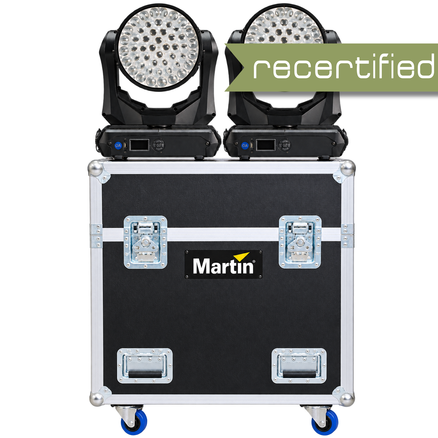 Martin MAC Quantum Wash - 2 Pack with Case